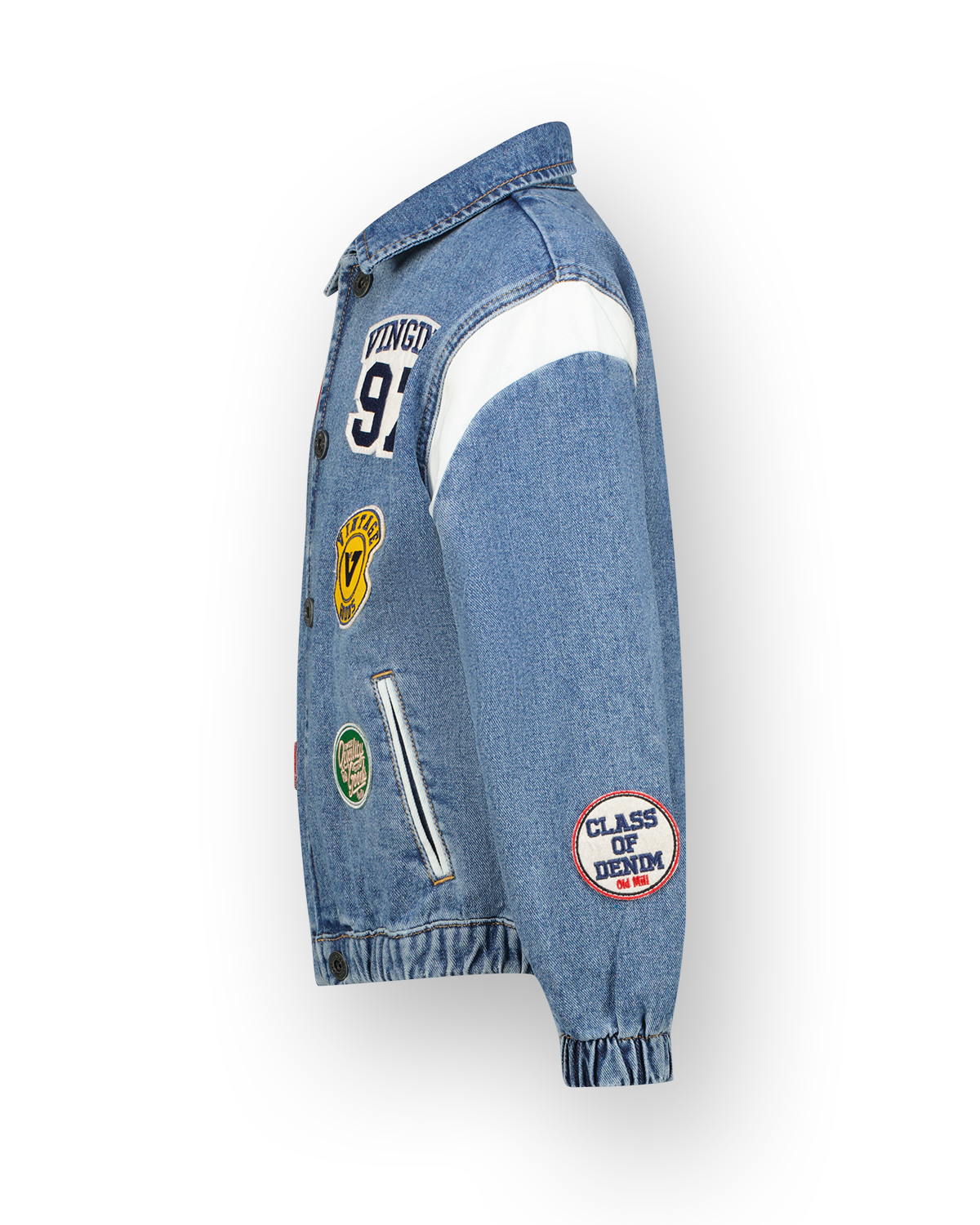 Boxy Jacke Figo badge