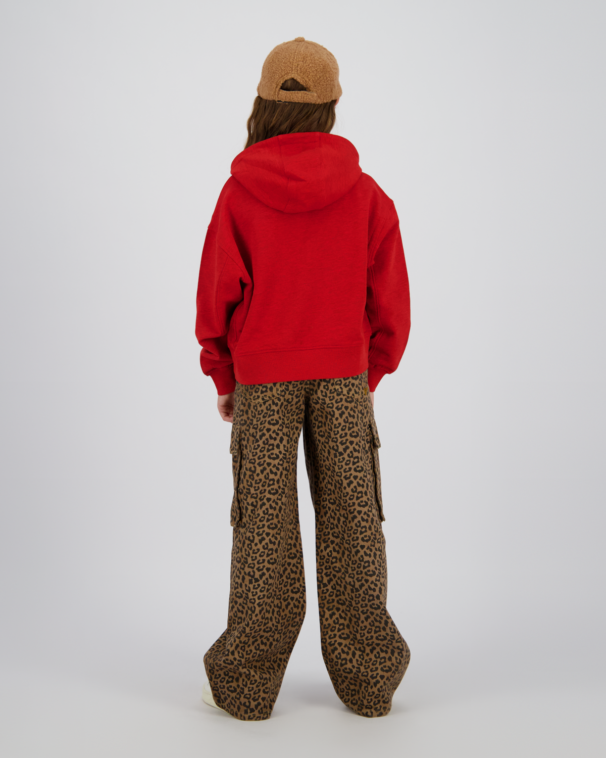 Kapuzenpullover Basic melange