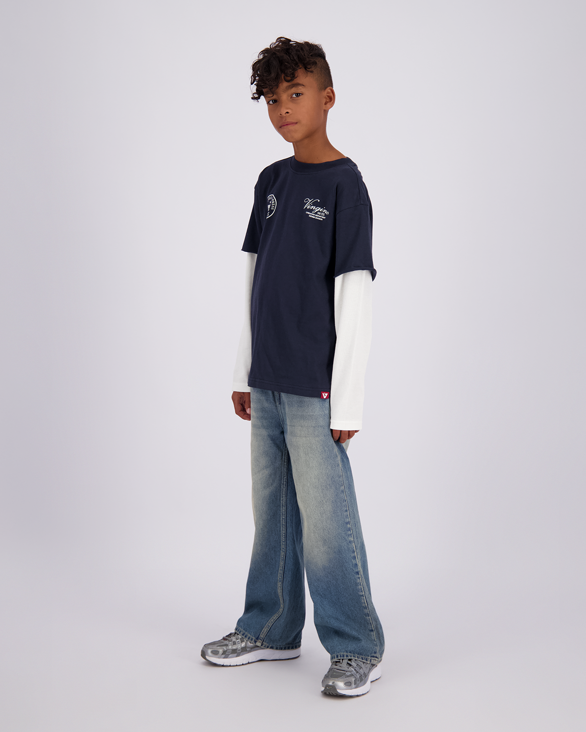 Jungen Oversized T-Shirt Habu