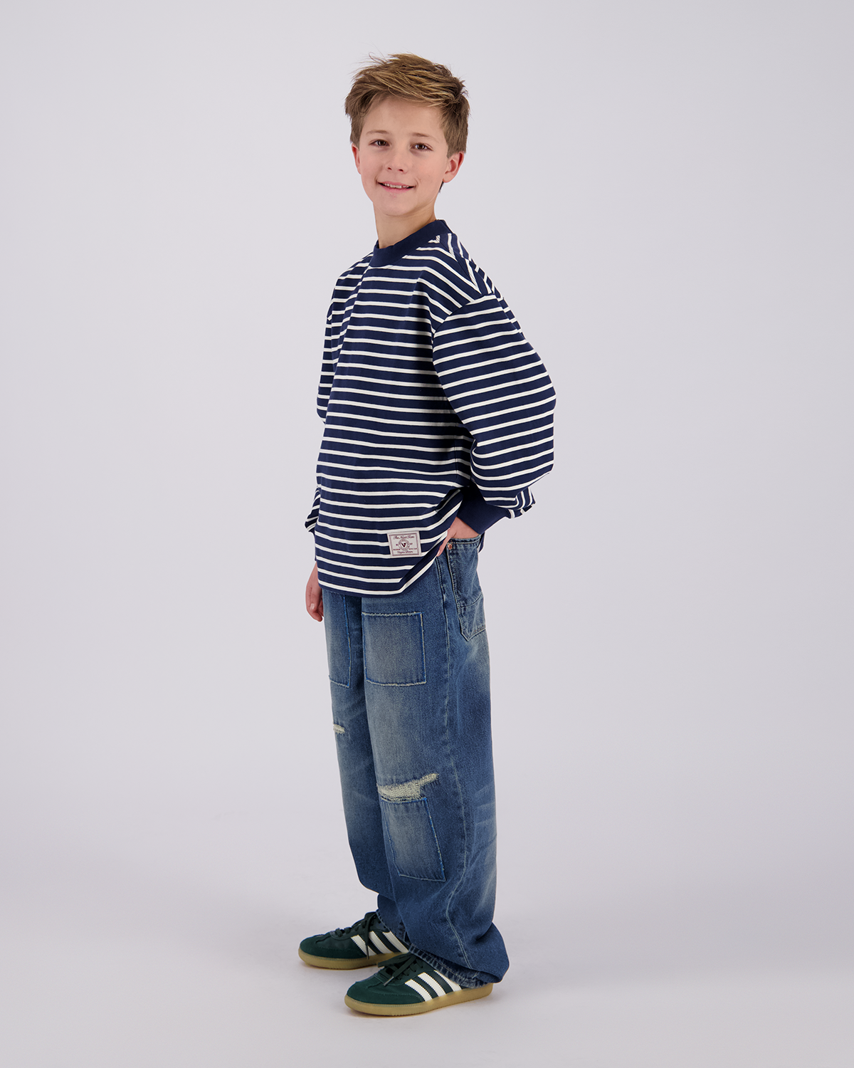 Jungen Oversized T-Shirt Hideshi