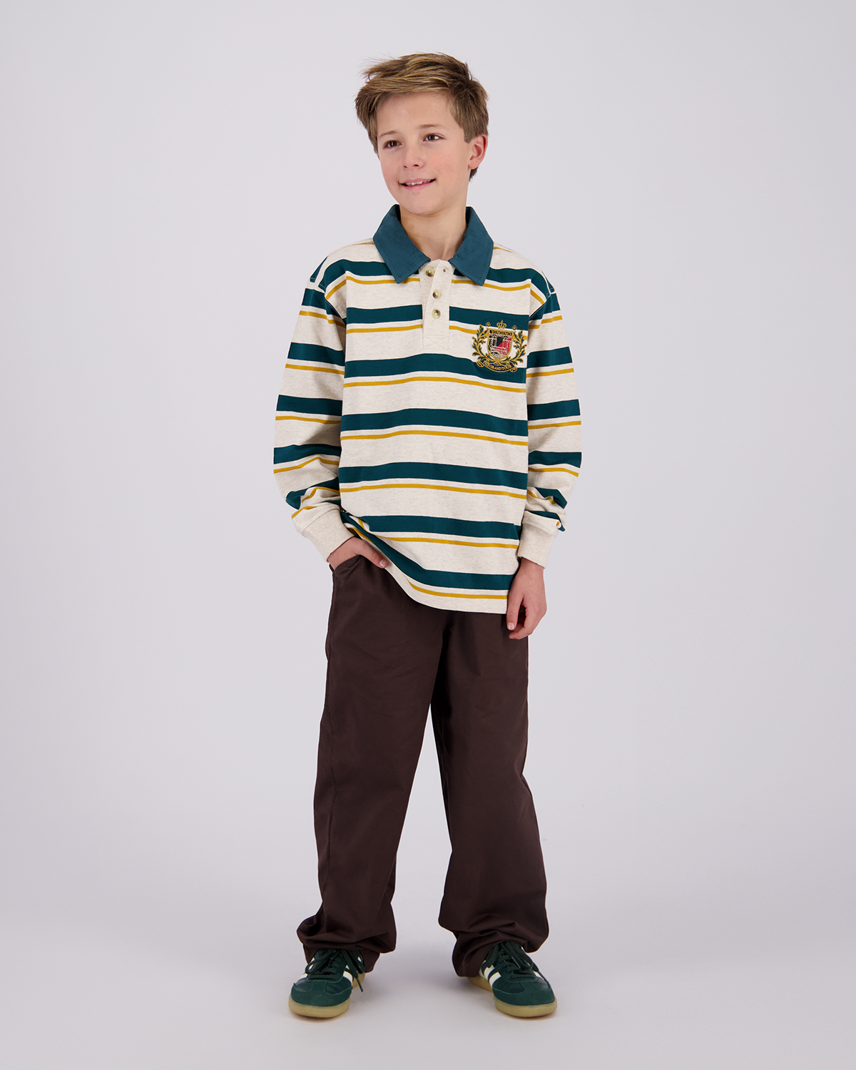 Jungen Oversized Poloshirt Nicolo
