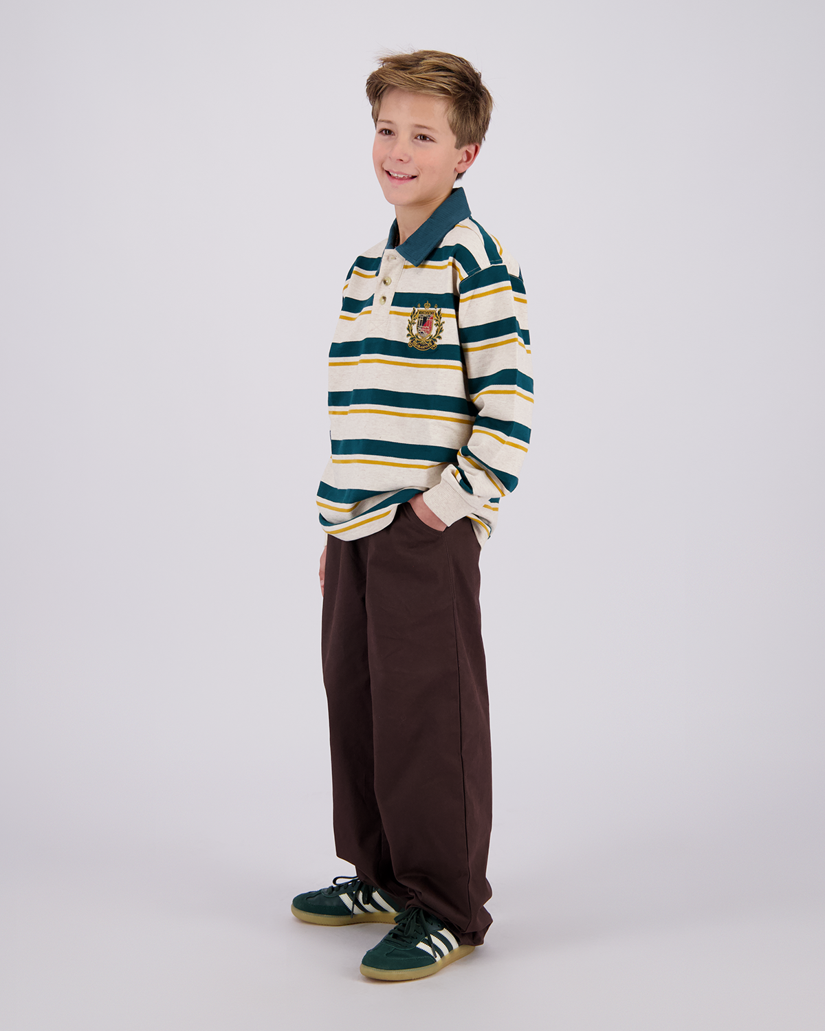 Jungen Oversized Poloshirt Nicolo