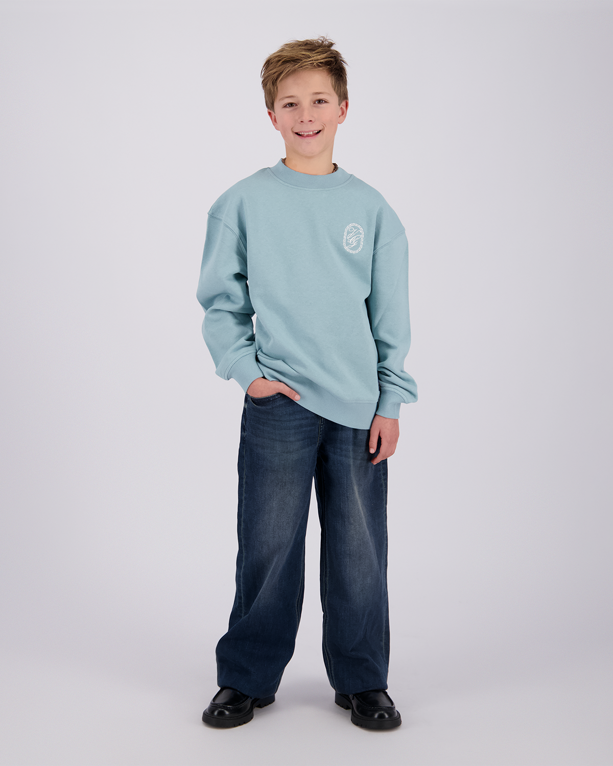 Jungen Oversized Sweatshirt Icon-crew