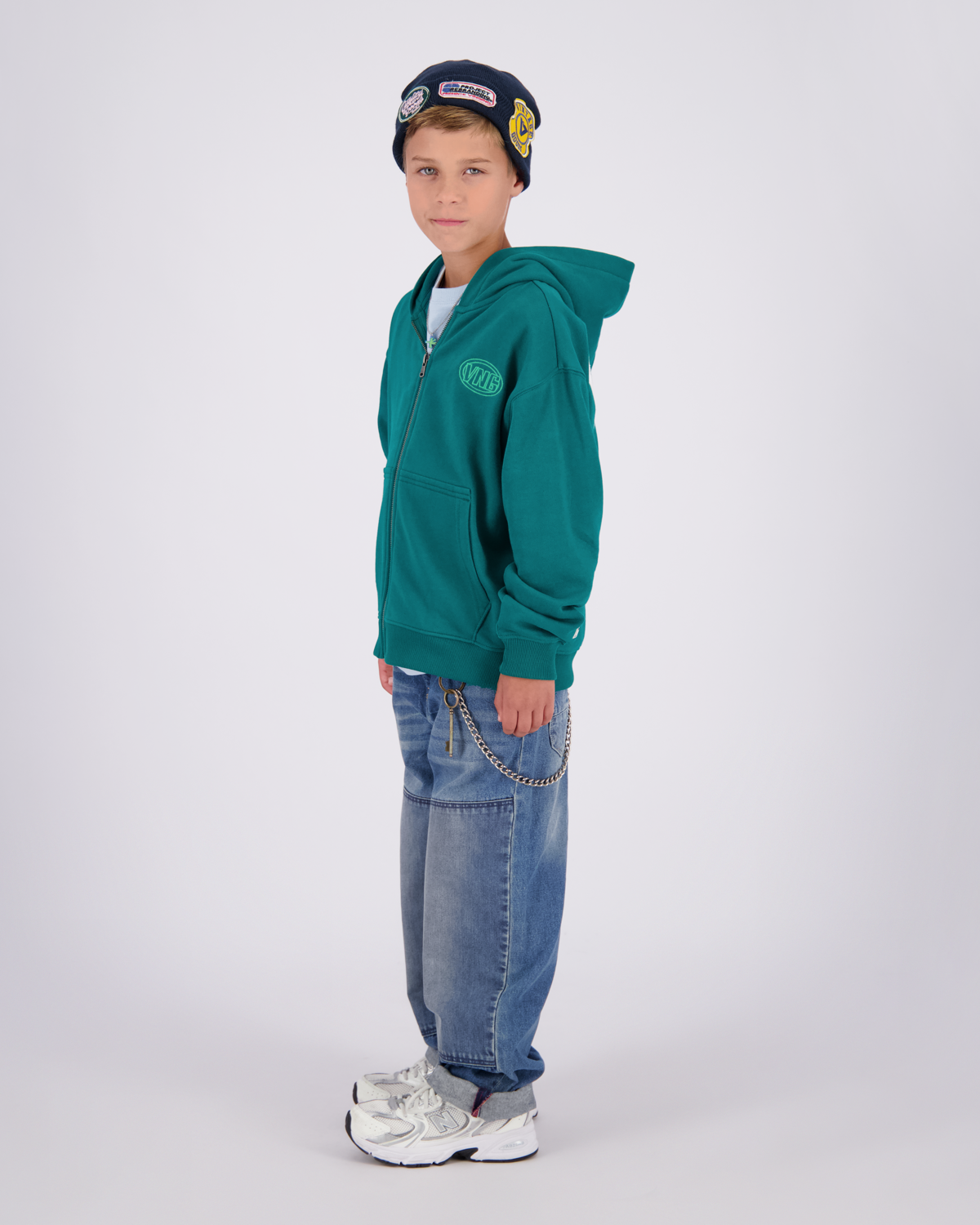 Jungen Oversized Weste Nipper