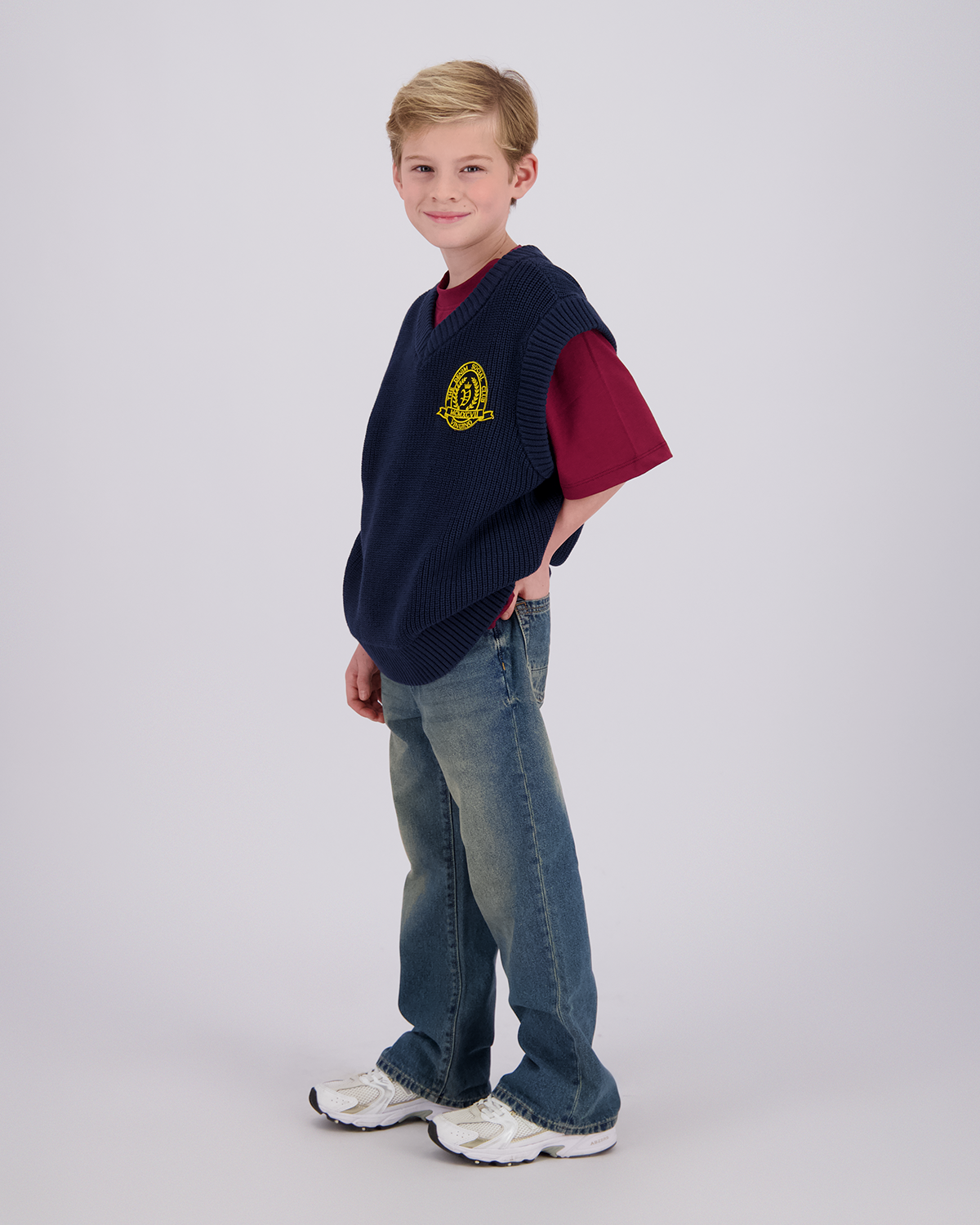 Jungen Bootcut Jeans Leonardo
