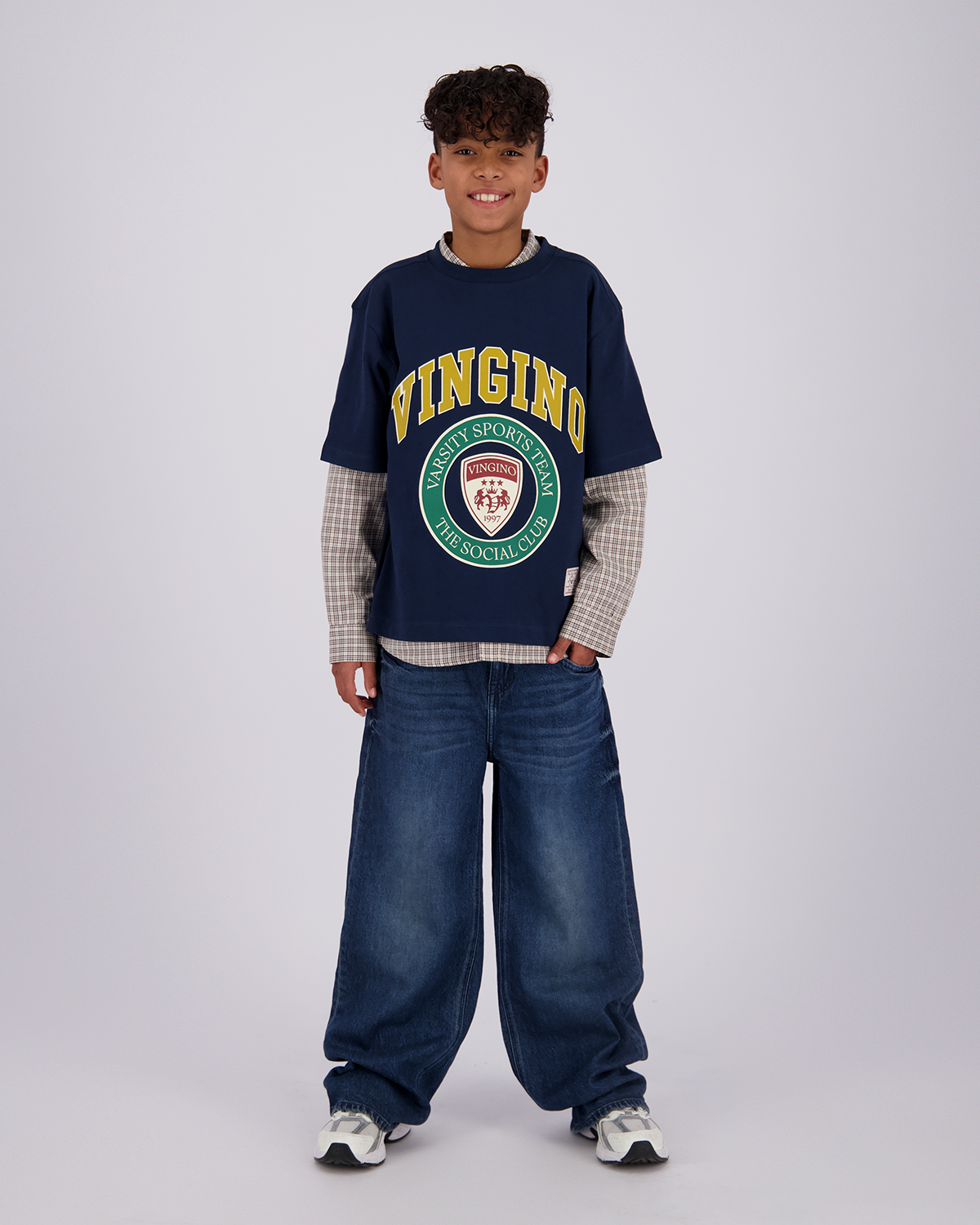 Jungen Super Baggy Jeans Lazarro
