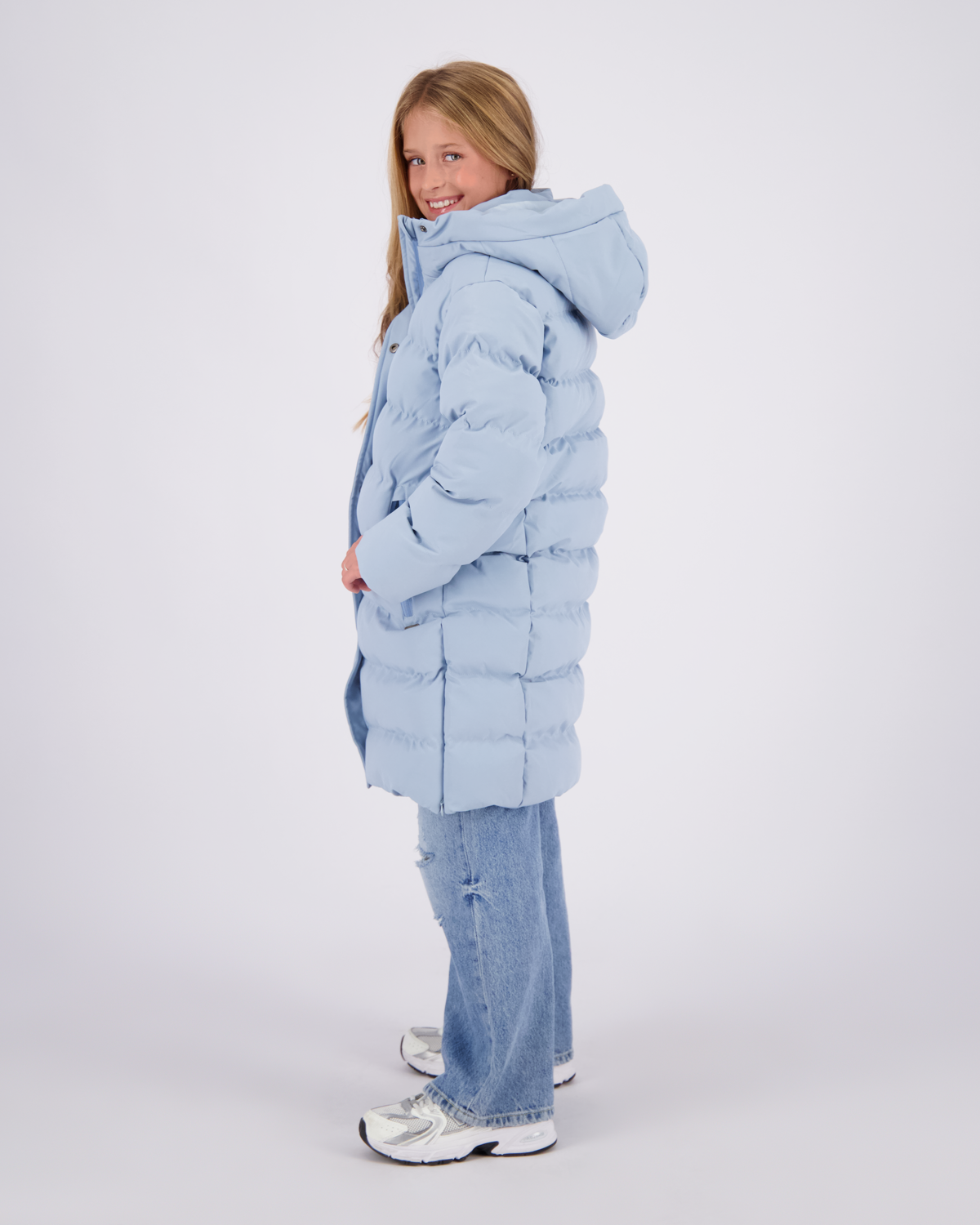 Mädchen Lange Jacke Tezia