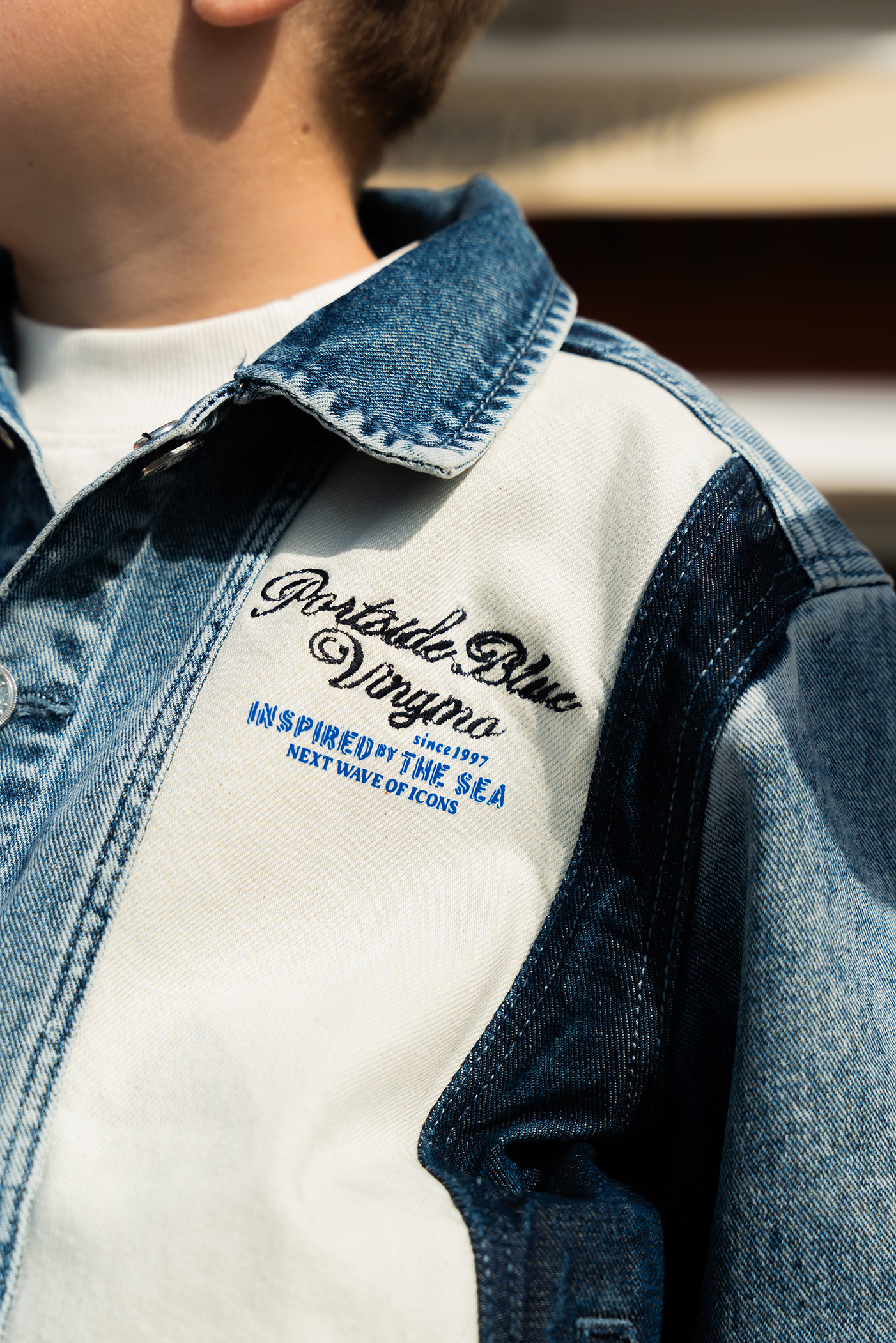 Jungen Boxy Denim Jacket Fortunato