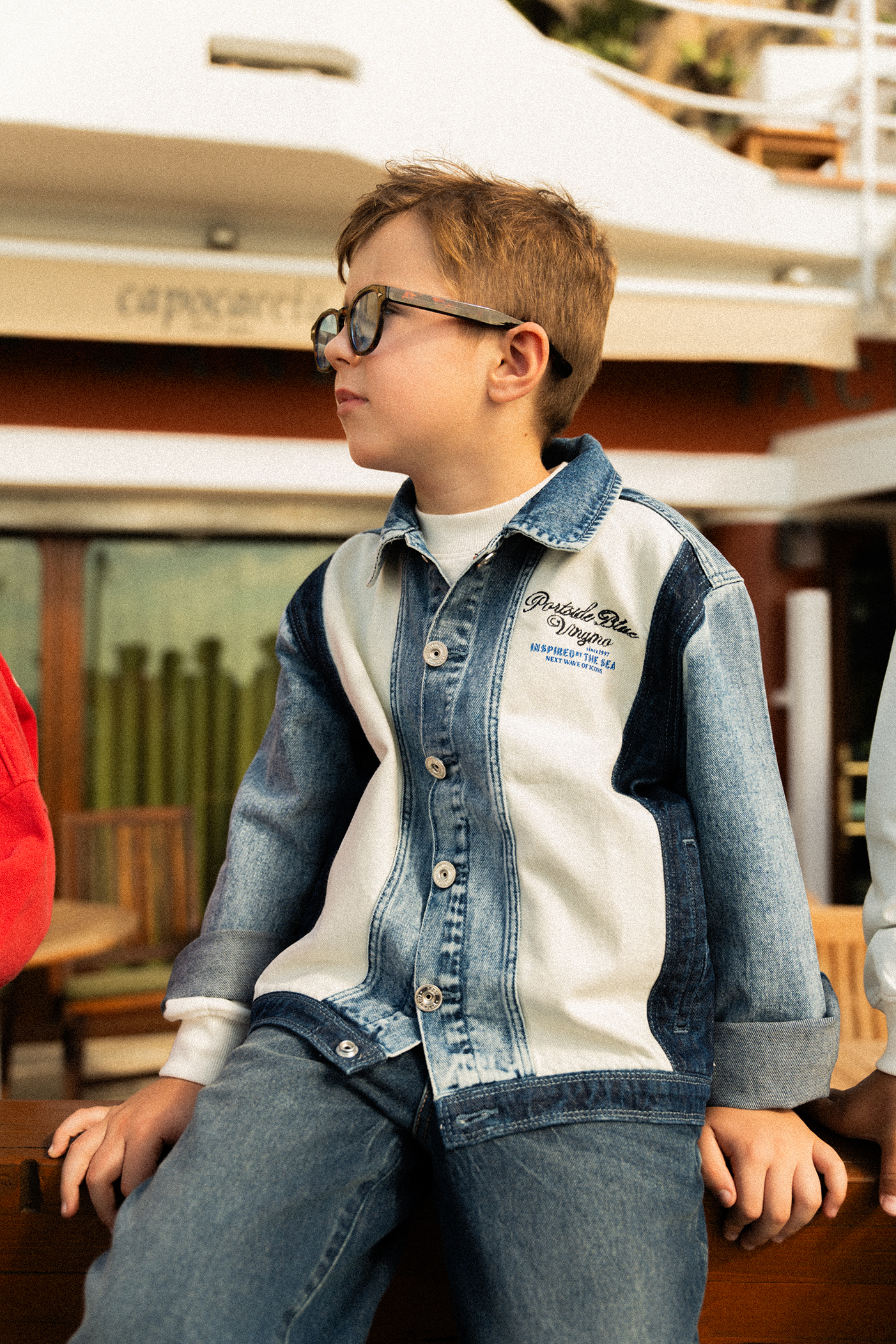 Jungen Boxy Denim Jacket Fortunato