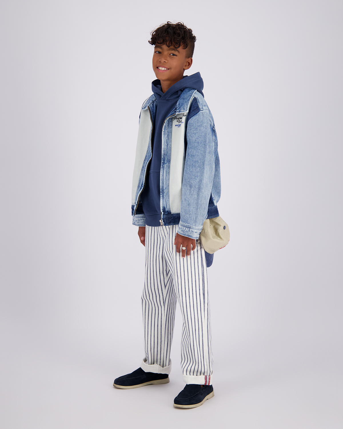 Jungen Boxy Denim Jacket Fortunato