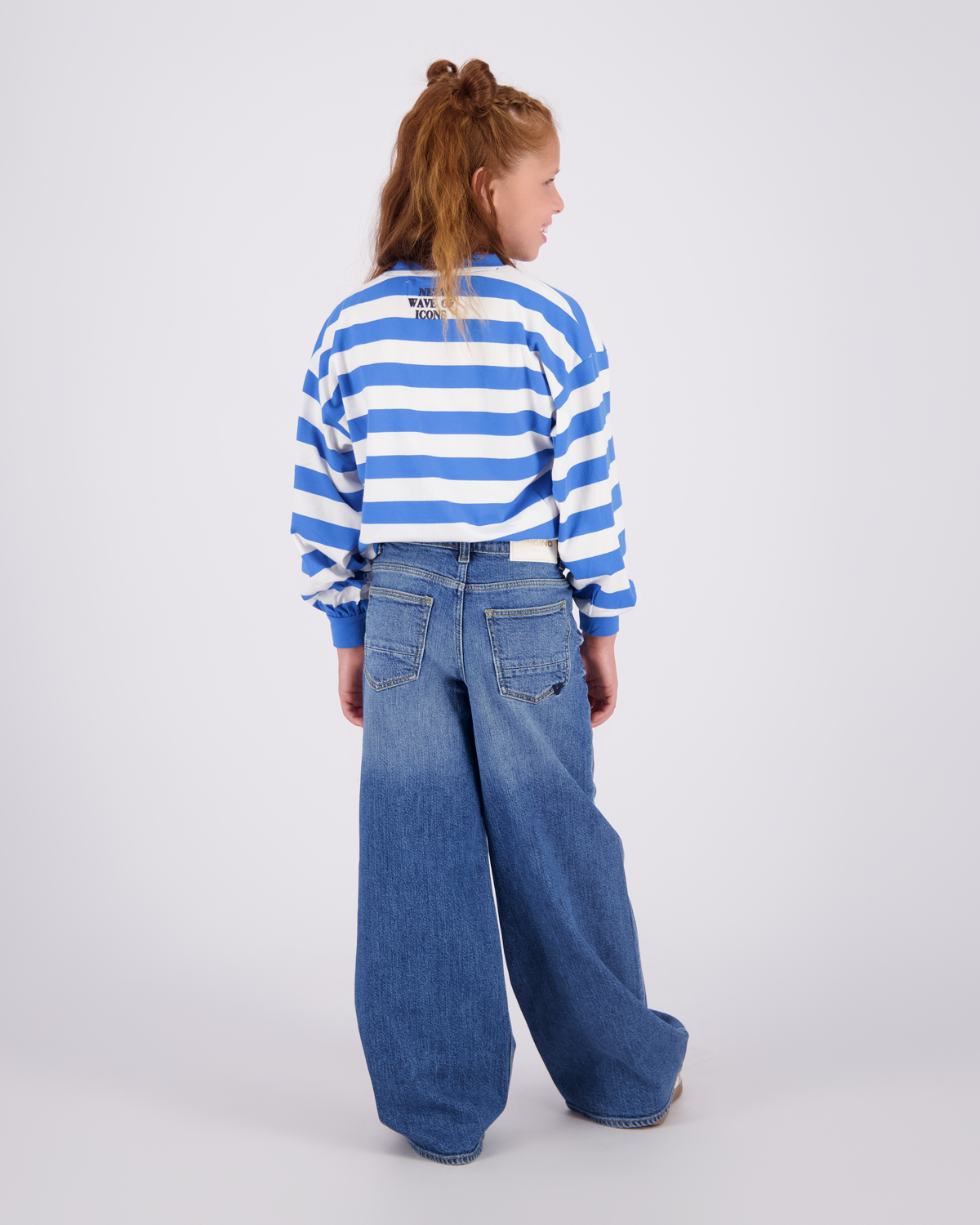 Mädchen Extra wide leg Jeans Cita