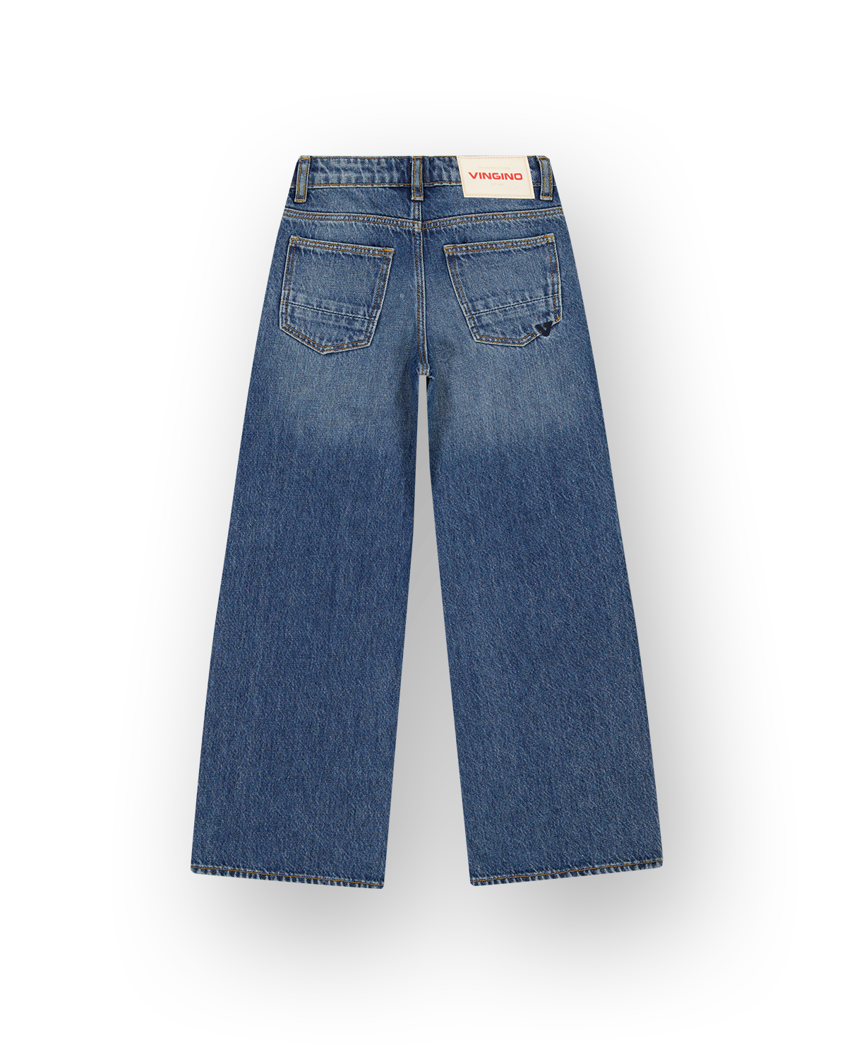 Mädchen Extra wide leg Jeans Cassie Hearts