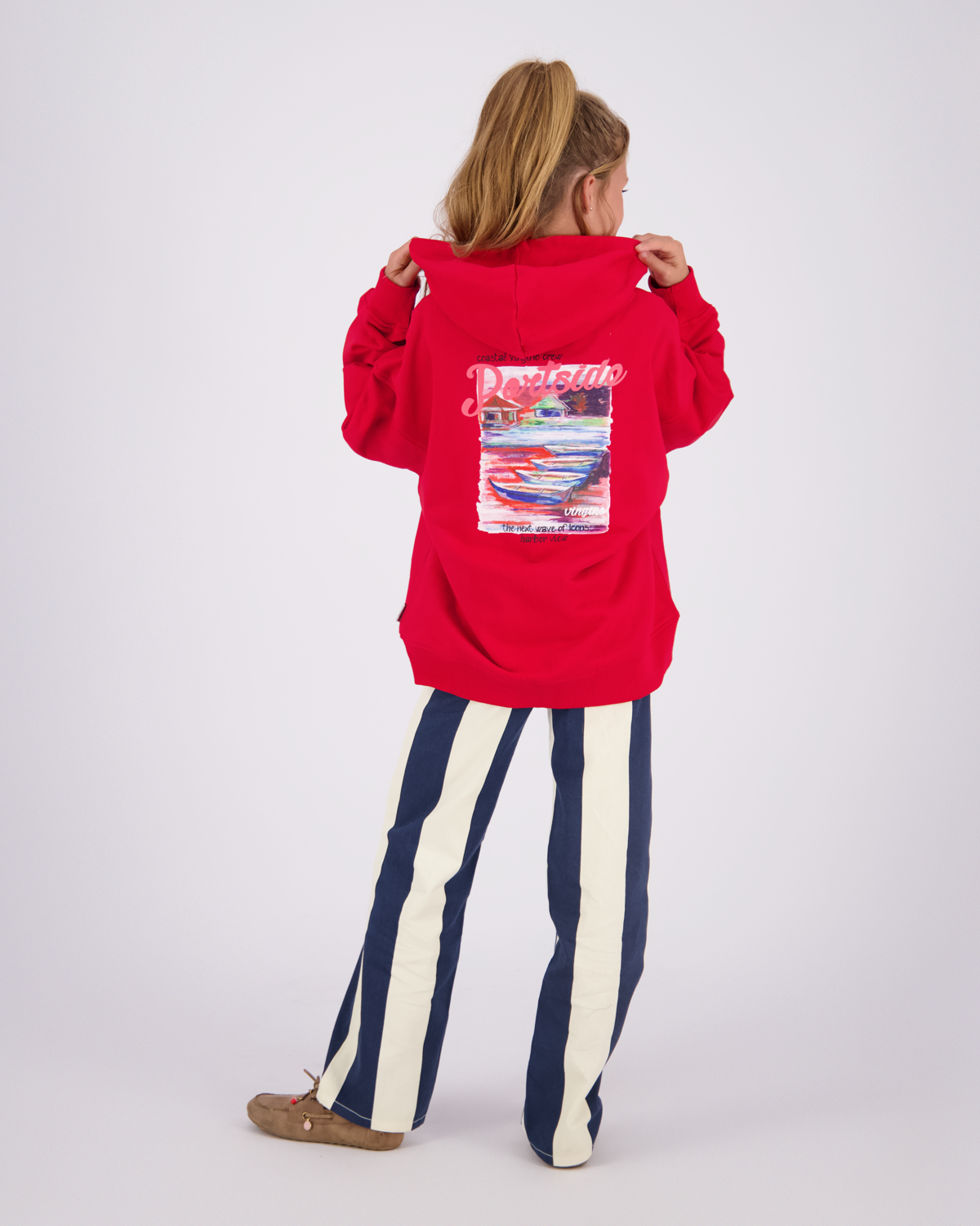 Mädchen Wide leg Jeans Cato Stripe