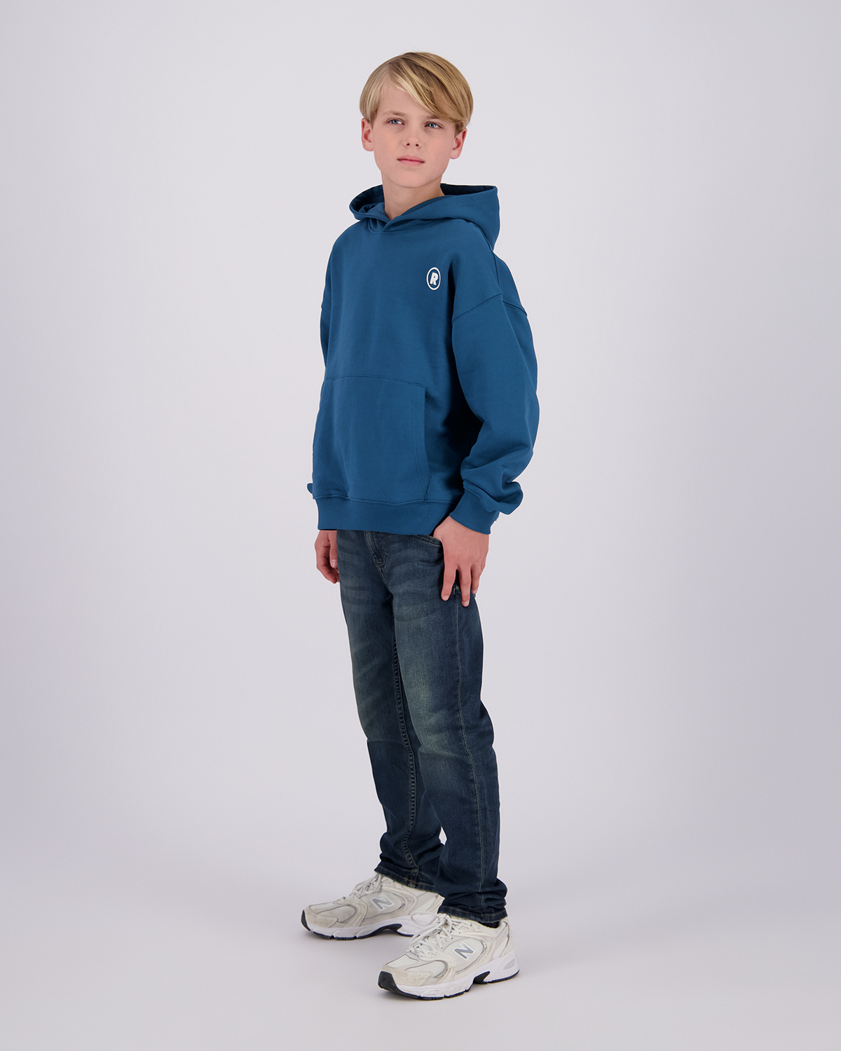 Jungen Oversized Kapuzenpullover Hici