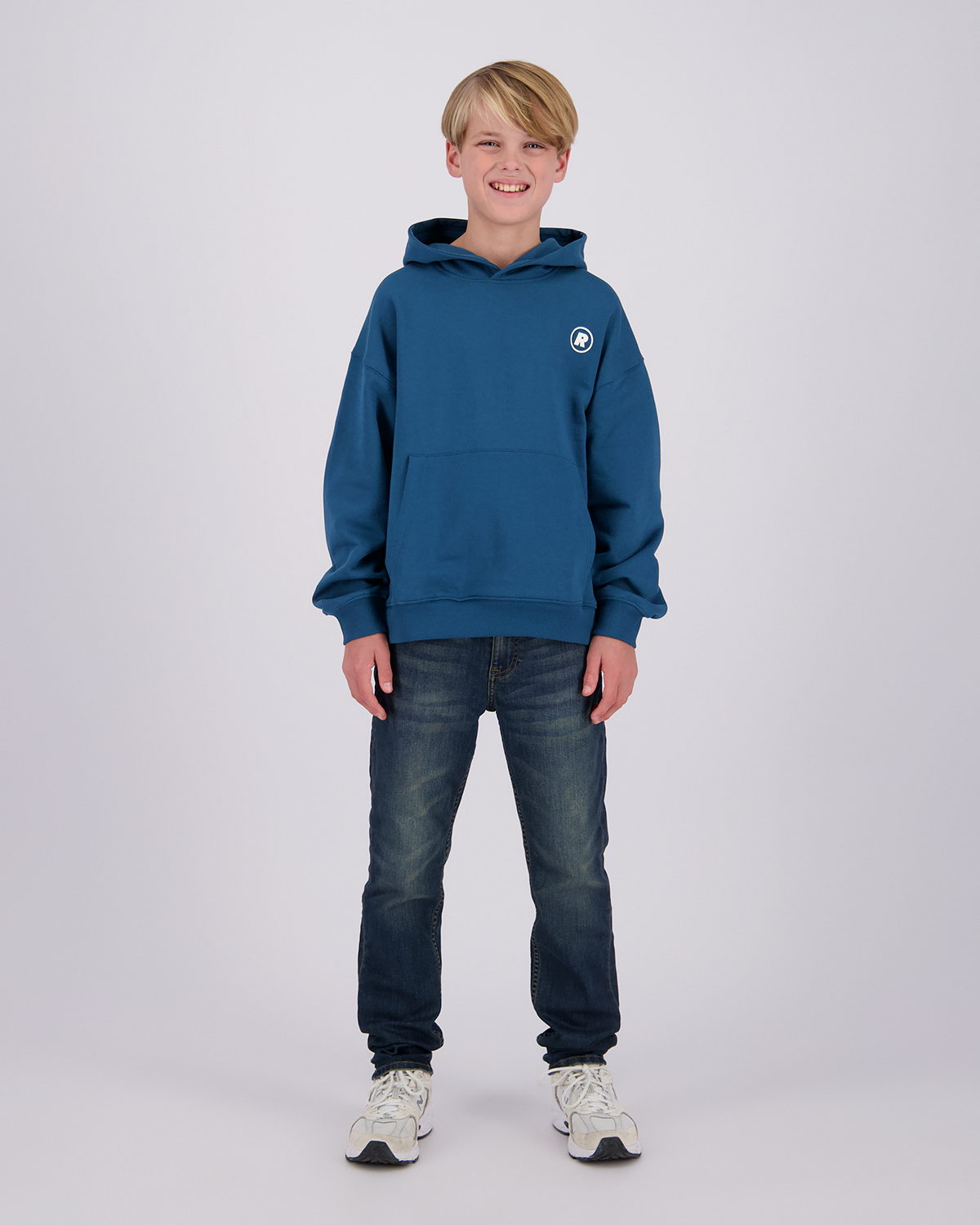Jungen Oversized Kapuzenpullover Hici