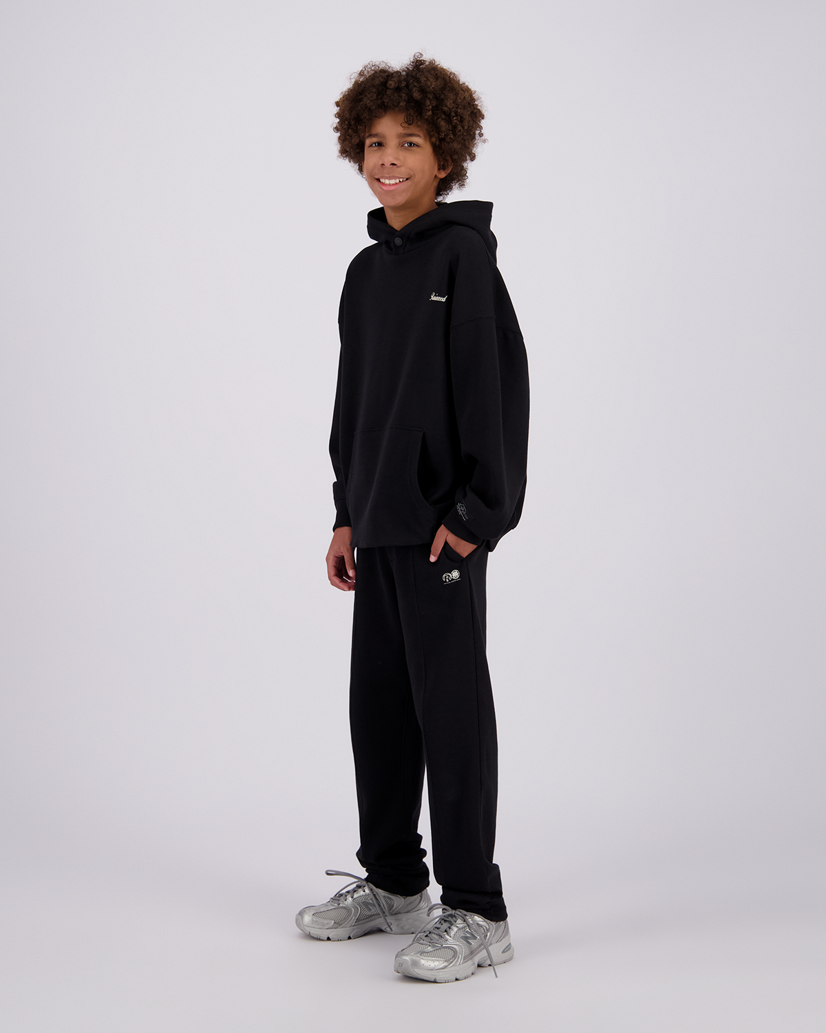 Jungen Oversized Kapuzenpullover Hig