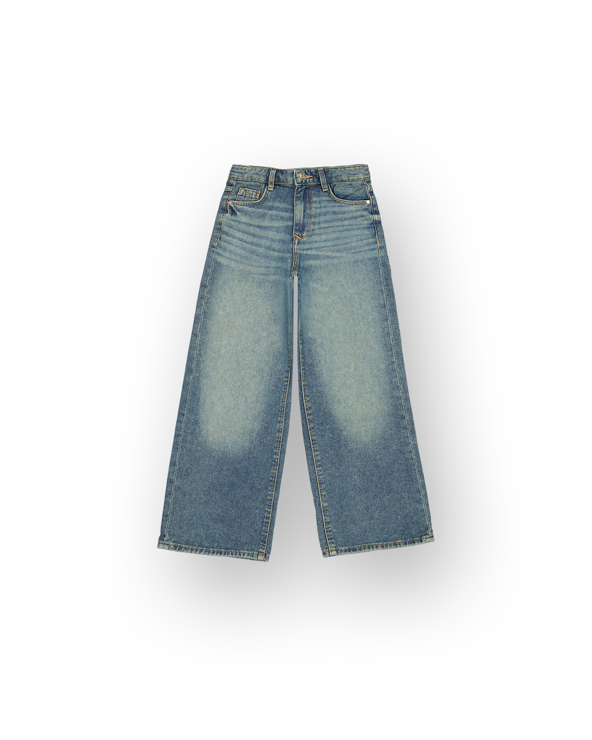 Mädchen Wide Leg Jeans Monaco