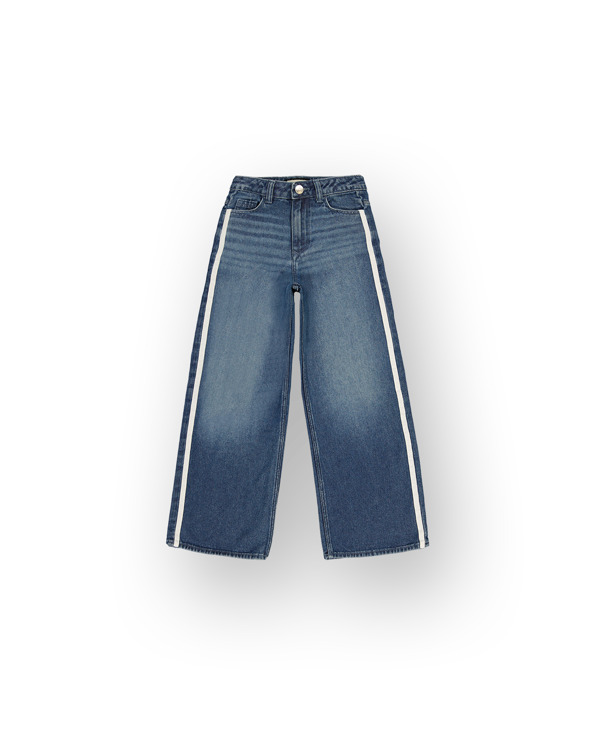 Mädchen Wide Leg Jeans Monaco Sporty