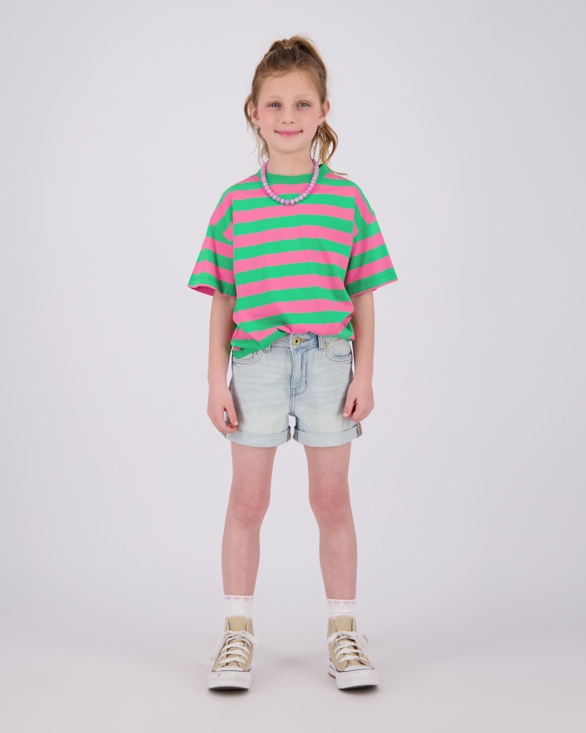 T-shirt Basic Streifen Tee
