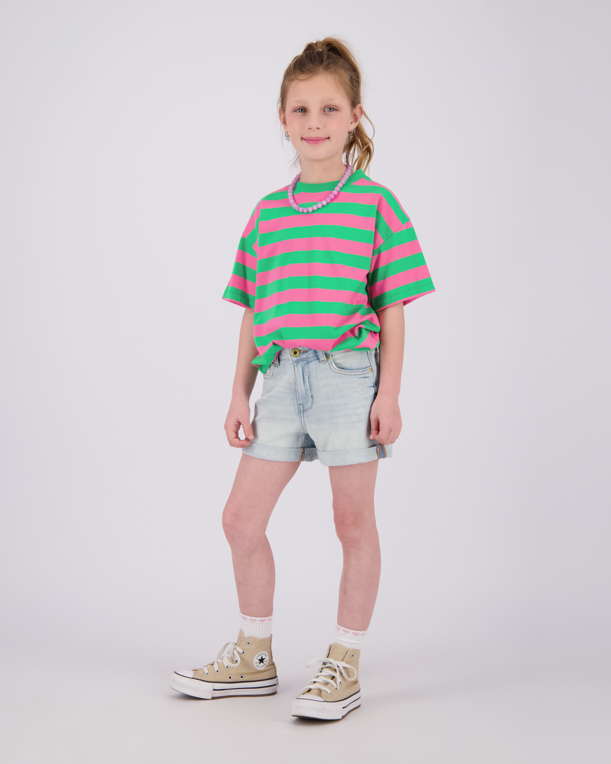 T-shirt Basic Streifen Tee