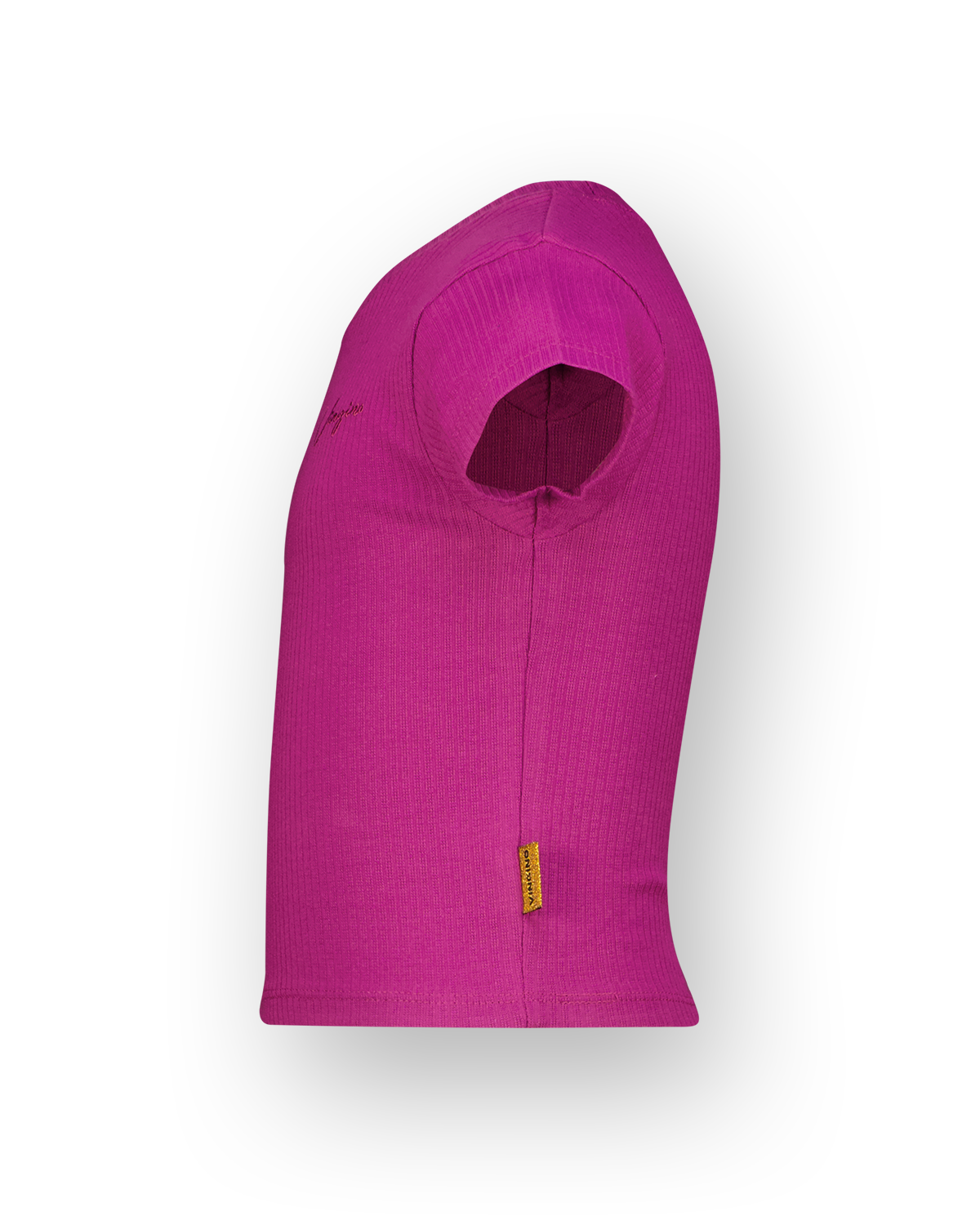 T-shirt Basic-Crop Ripp-Tee