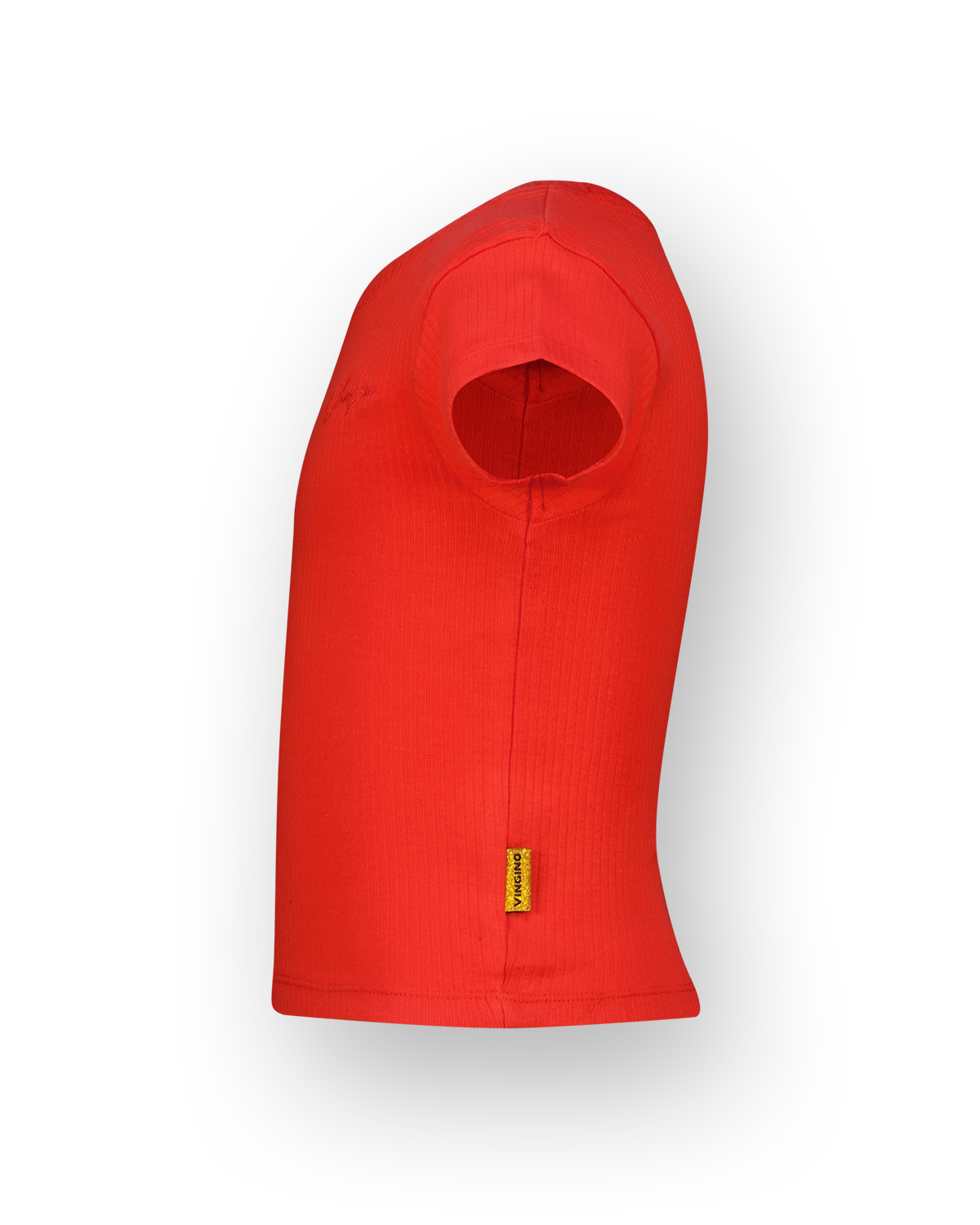 T-shirt Basic-Crop Ripp-Tee