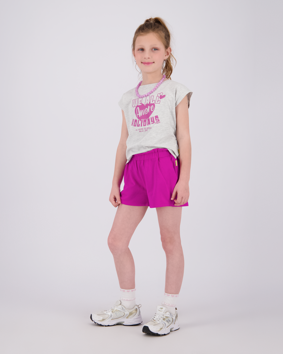 Shorts Basic-Short Rüsche