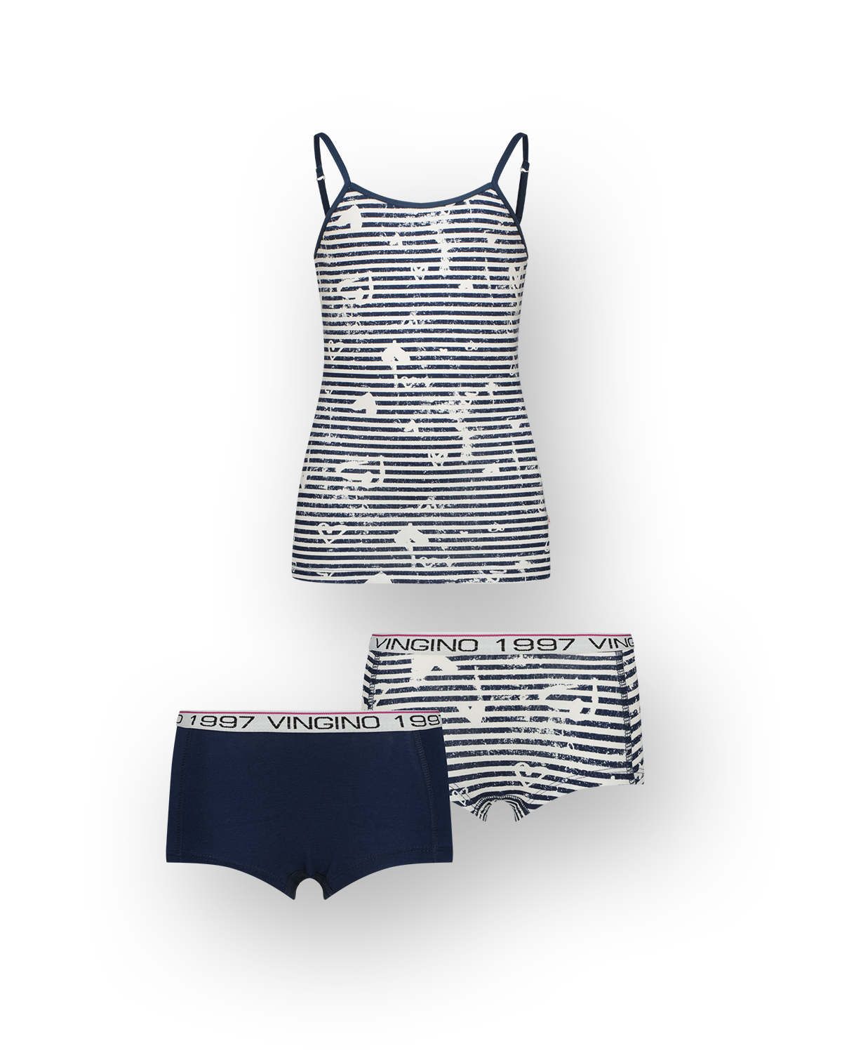 Unterwäsche-Set Stripe Singlet Set