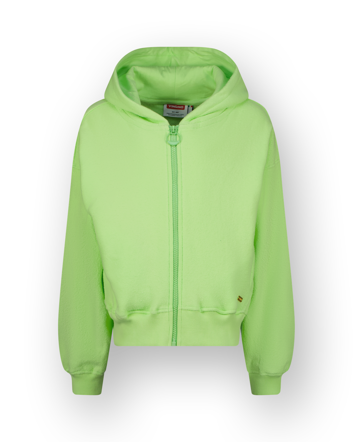 Kapuzenpullover Basic-Ziphoody Terry