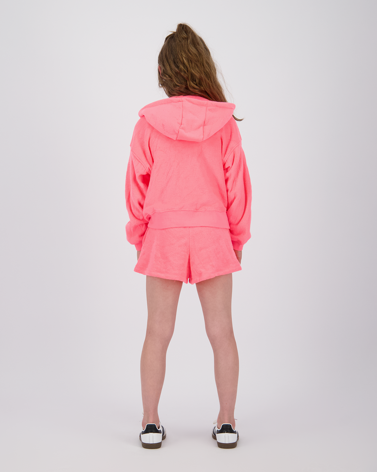 Kapuzenpullover Basic-Ziphoody Terry