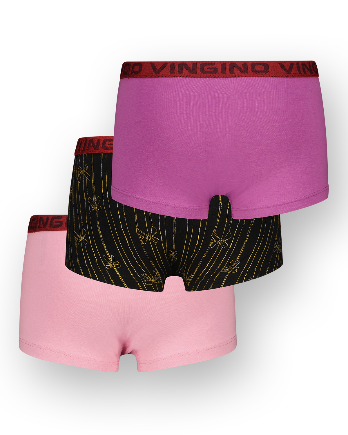 Hipster holiday bow 3-pack