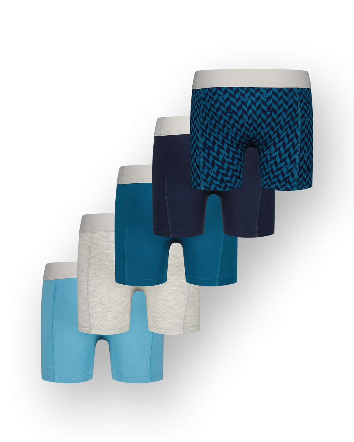 Boxer Graphic blue 5 pack