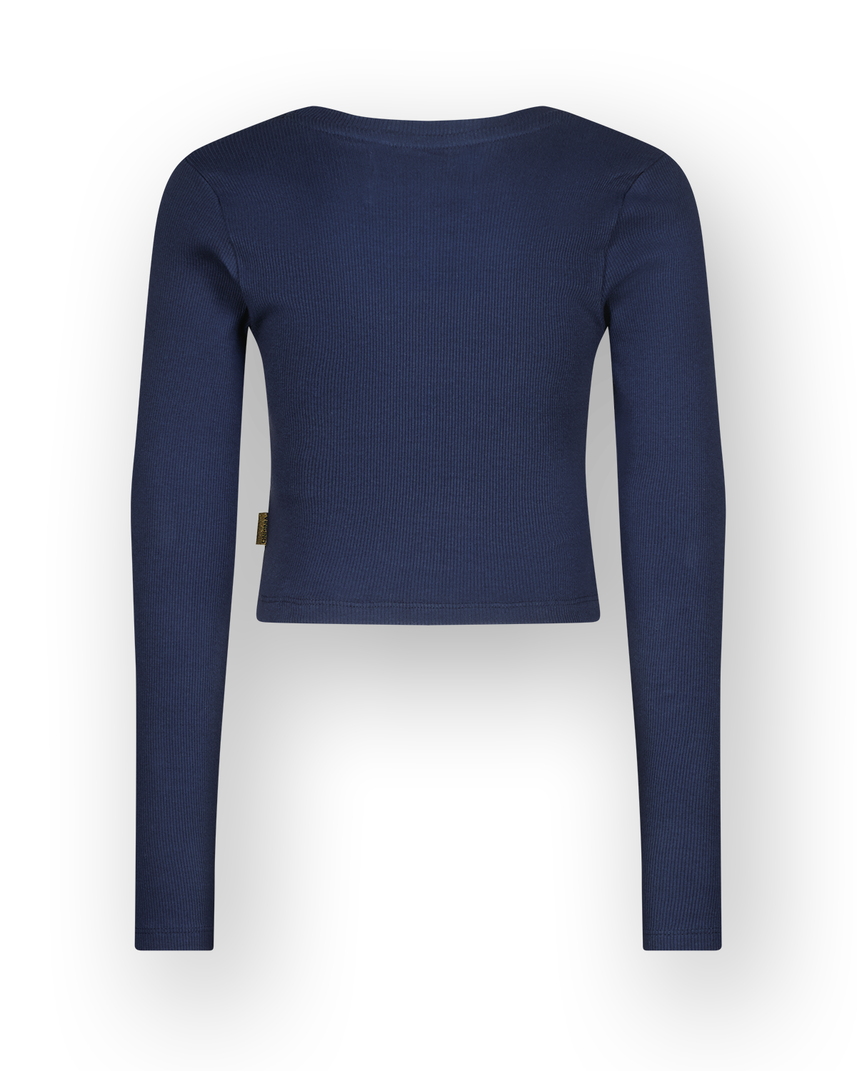 T-shirt Basic crop rib top