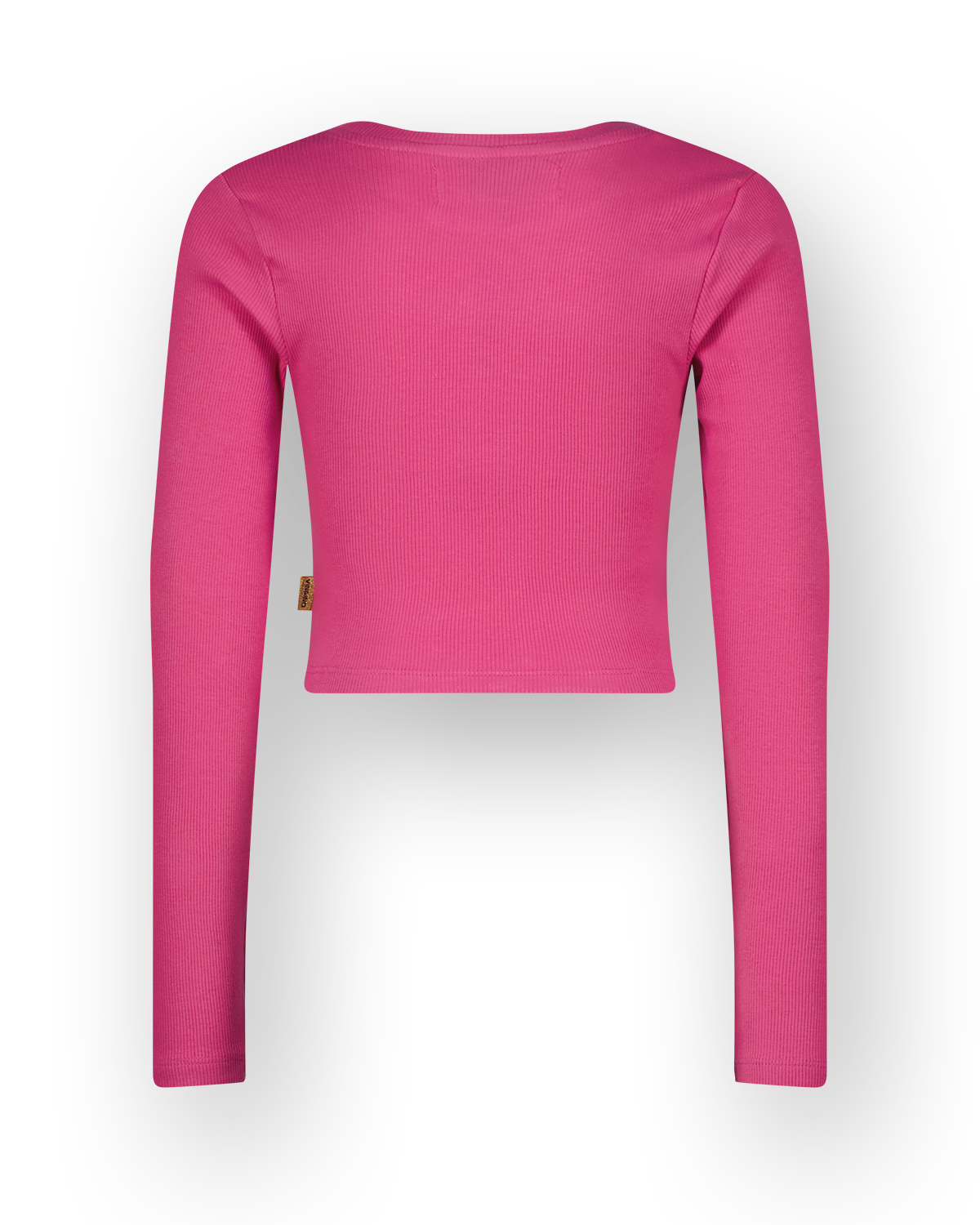 T-shirt Basic crop rib top