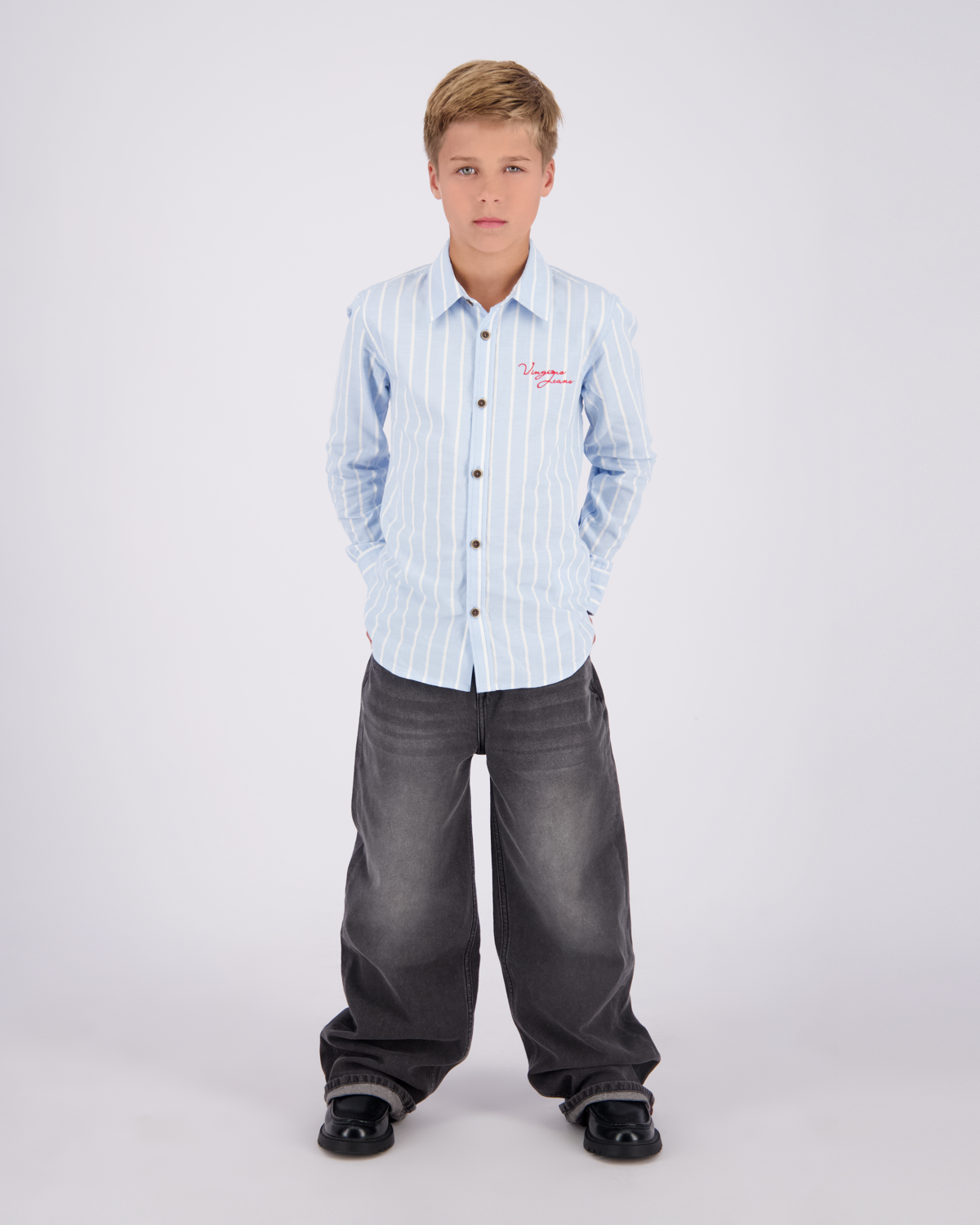 Jungen Relaxed Hemd Lyomo