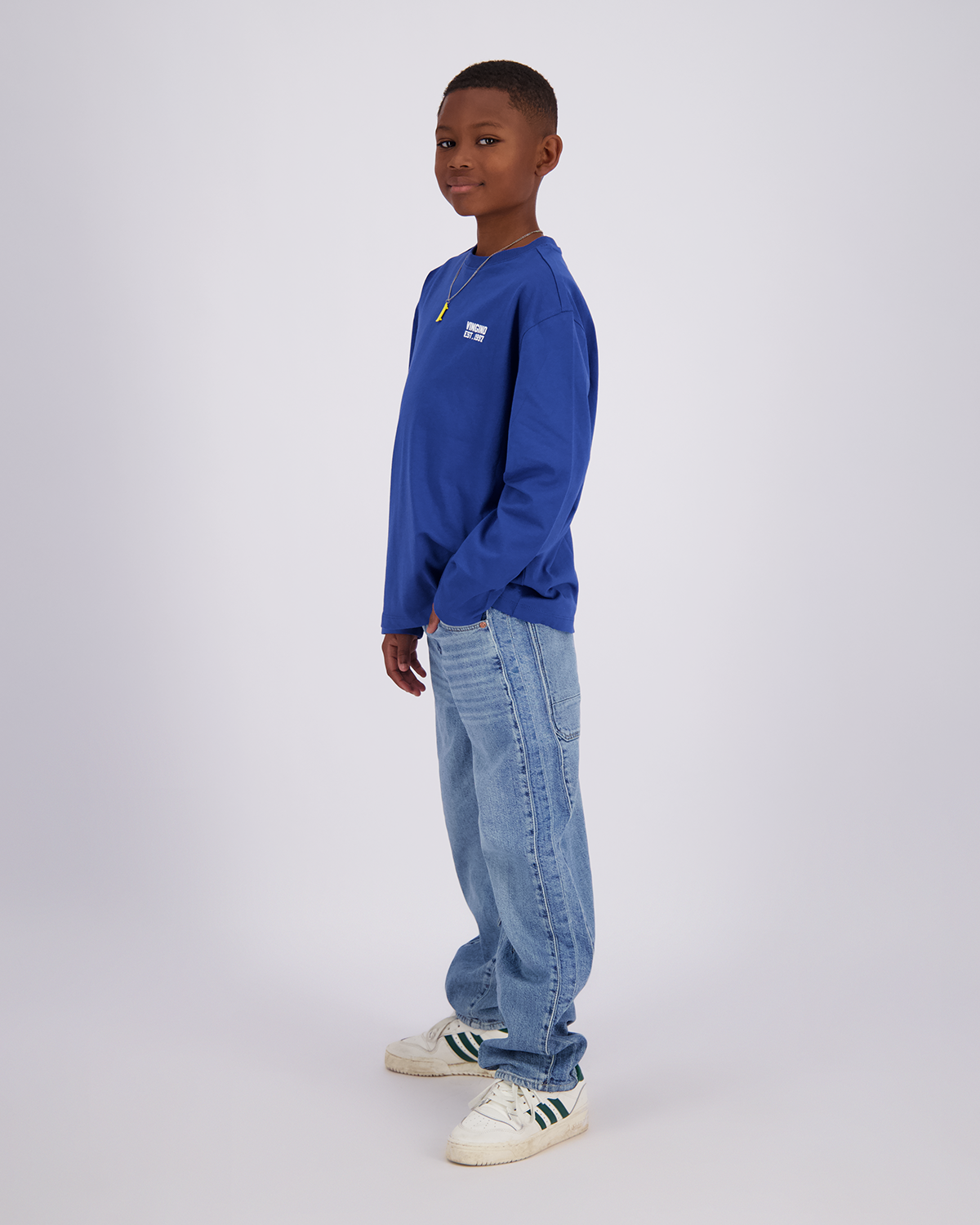 Jungen T-Shirt Icon-logo-LS