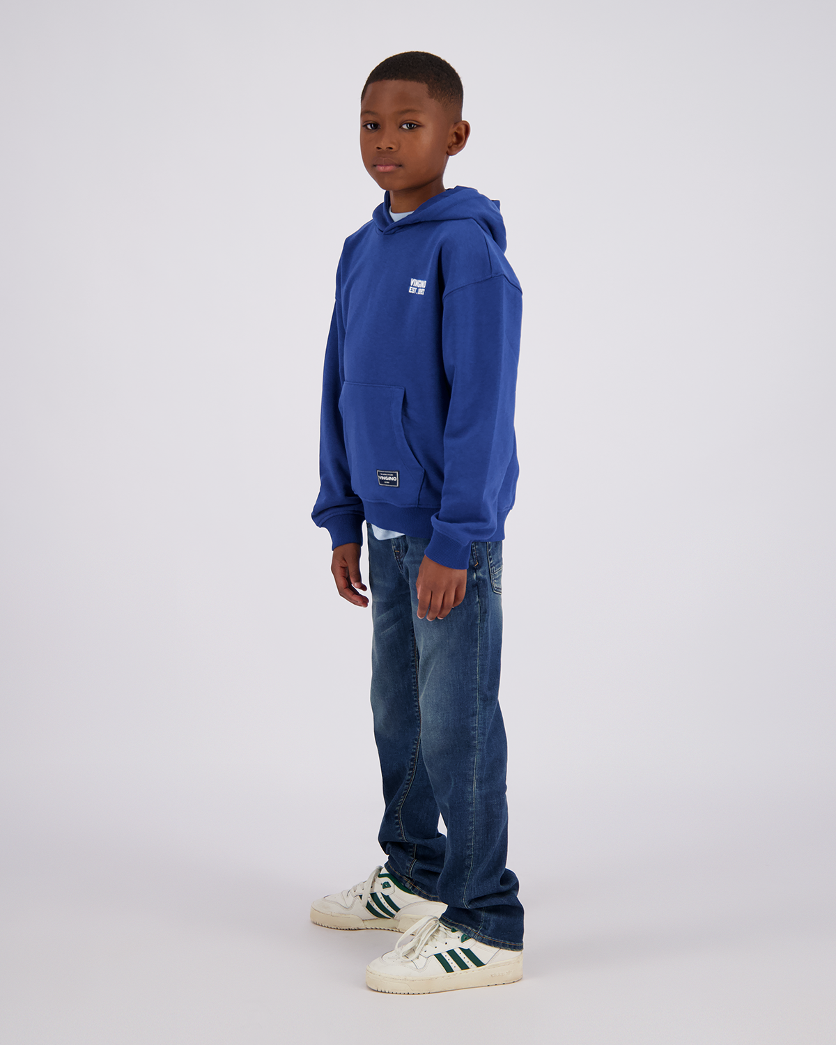 Jungen Oversized Kapuzenpullover Icon-Hoody
