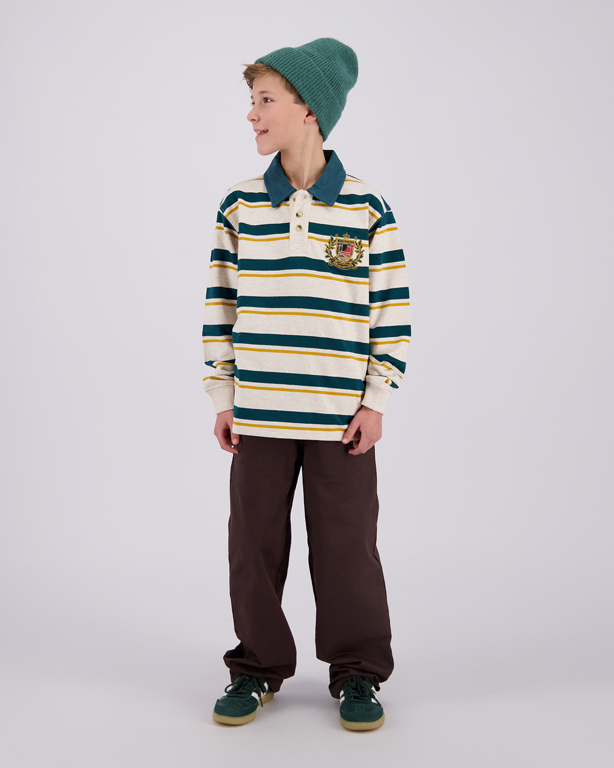 Jungen Oversized Poloshirt Nicolo