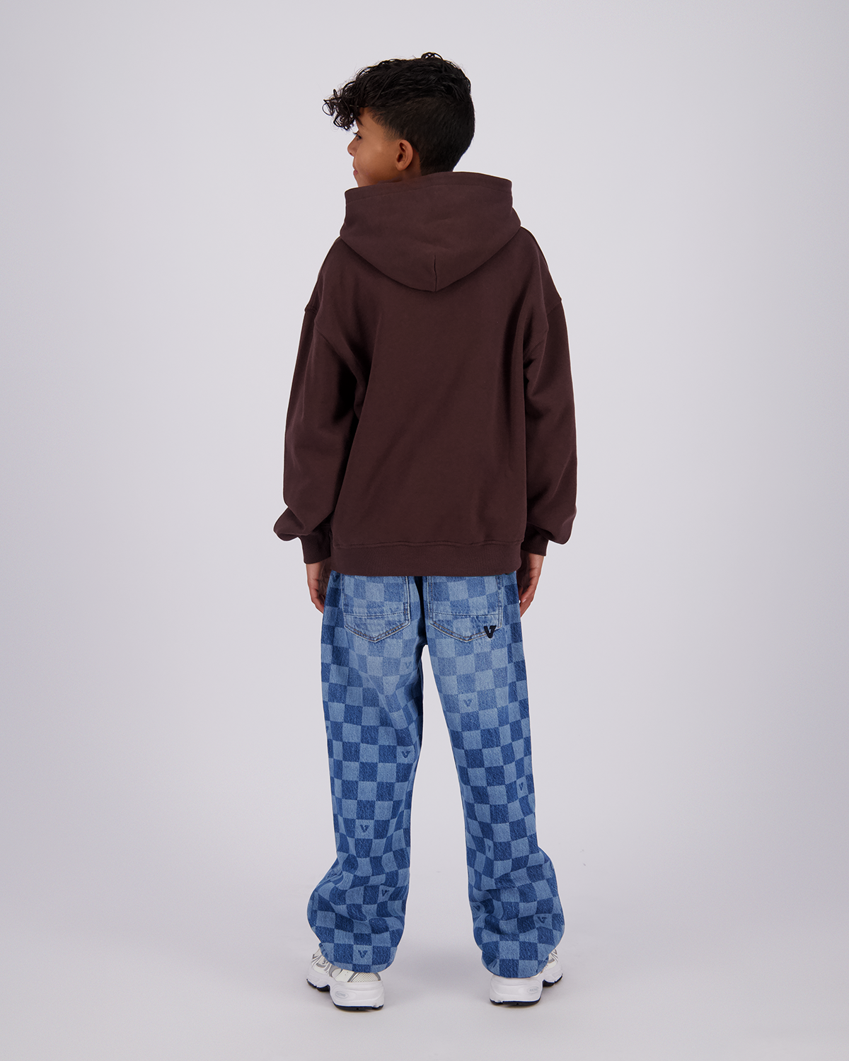 Jungen Oversized Kapuzenpullover Icon-Hoody