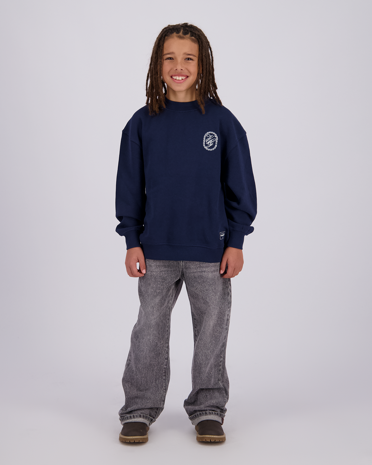 Jungen Oversized Sweatshirt Icon-crew