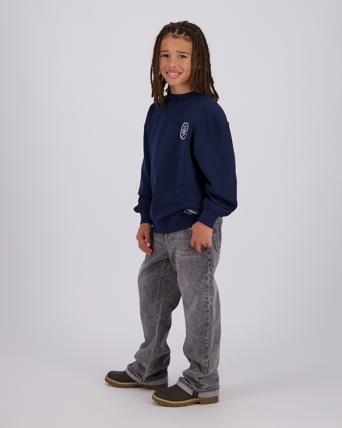 Jungen Oversized Sweatshirt Icon-crew