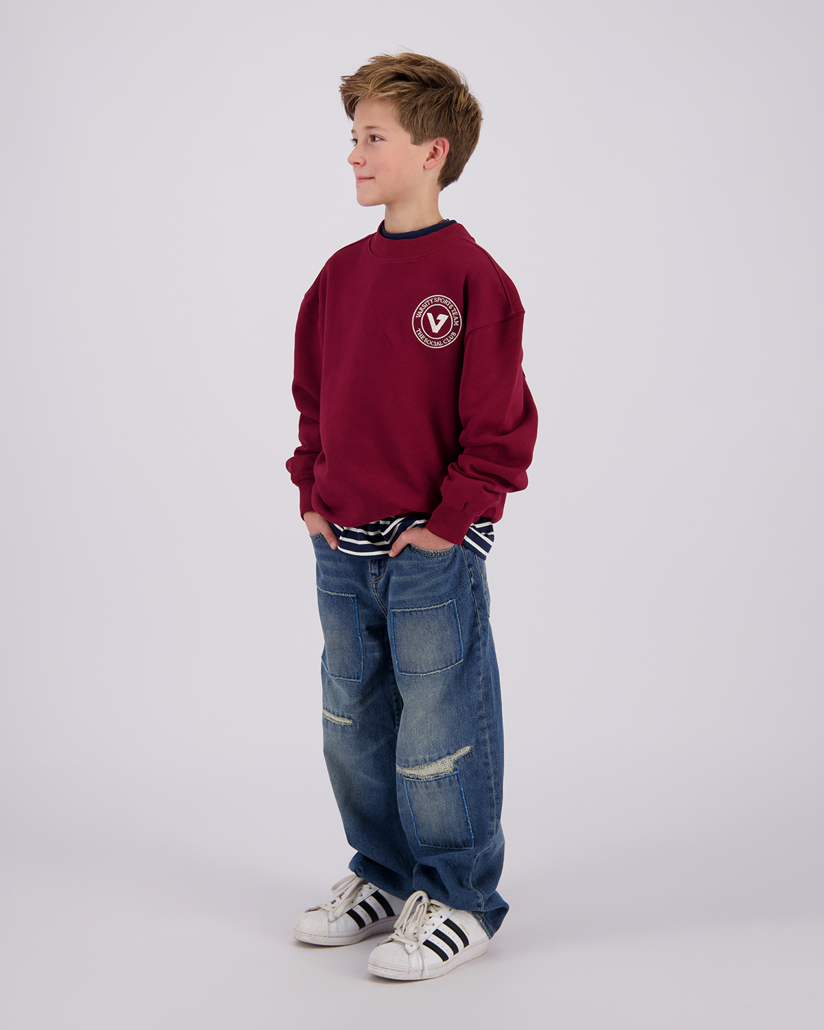 Jungen Oversized Sweatshirt Nomi