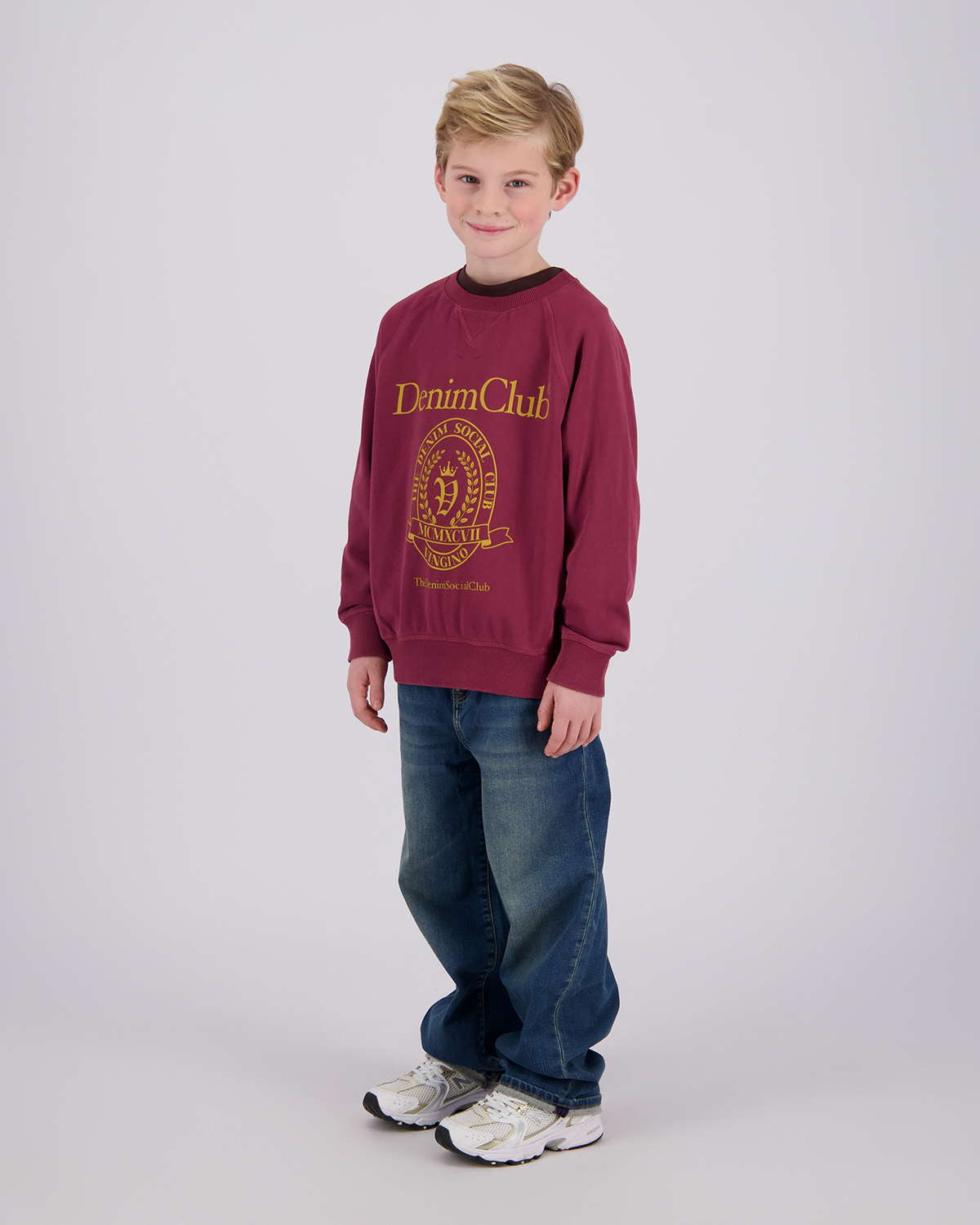 Jungen Oversized Sweatshirt Nicco