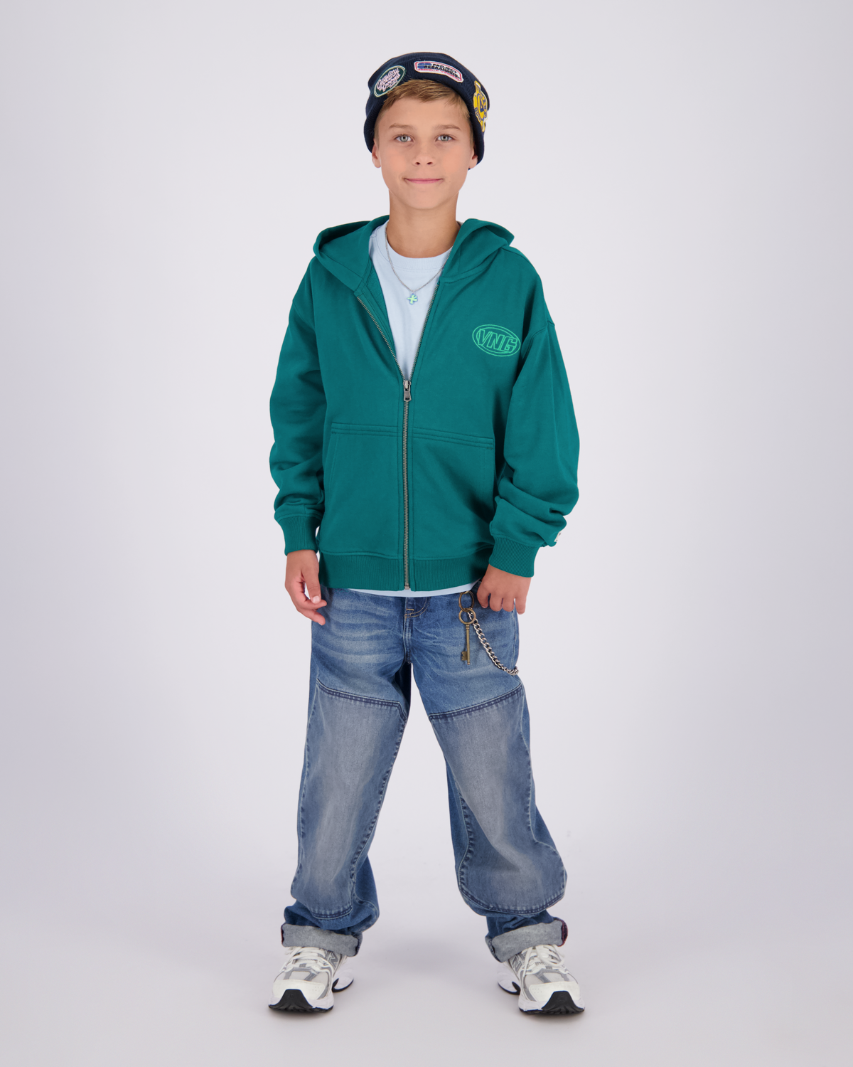 Jungen Oversized Weste Nipper