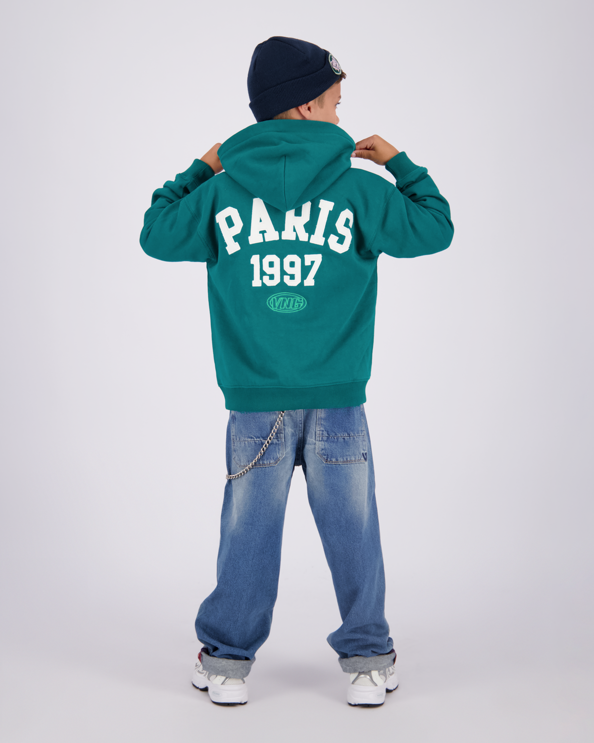 Jungen Oversized Weste Nipper