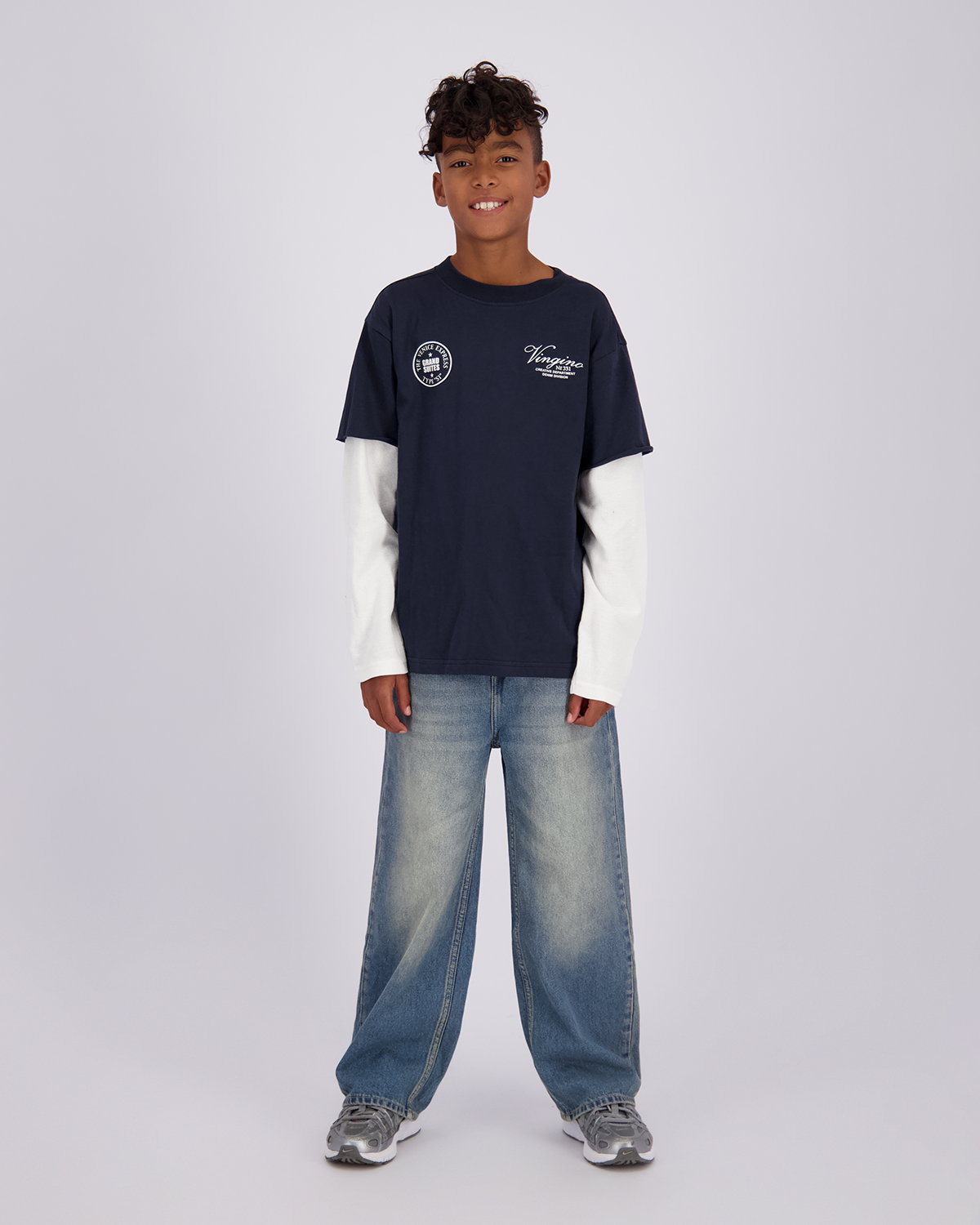 Jungen Super Baggy Jeans Luciano