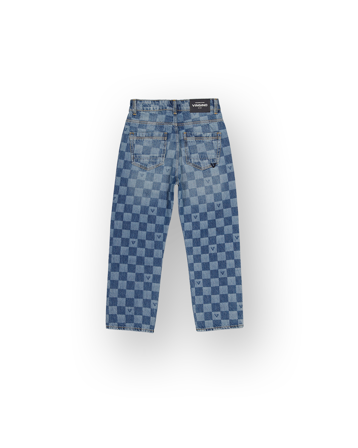Jungen Loose Jeans Cadore Check