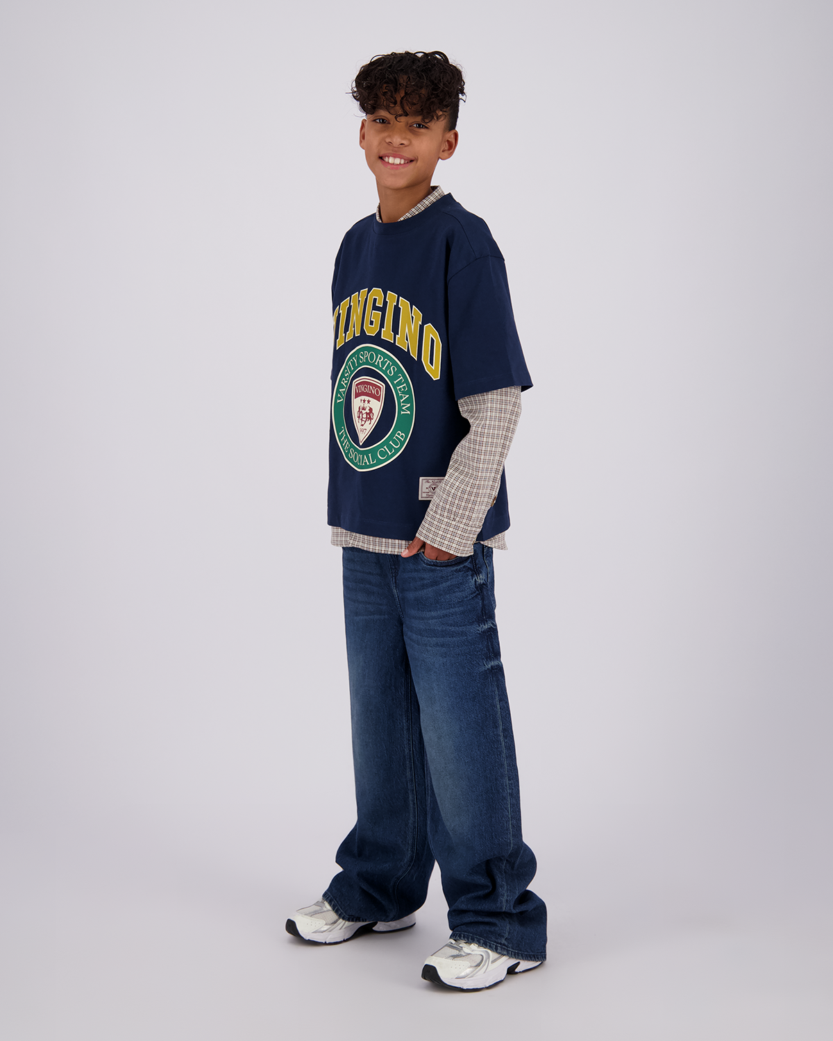 Jungen Super Baggy Jeans Lazarro