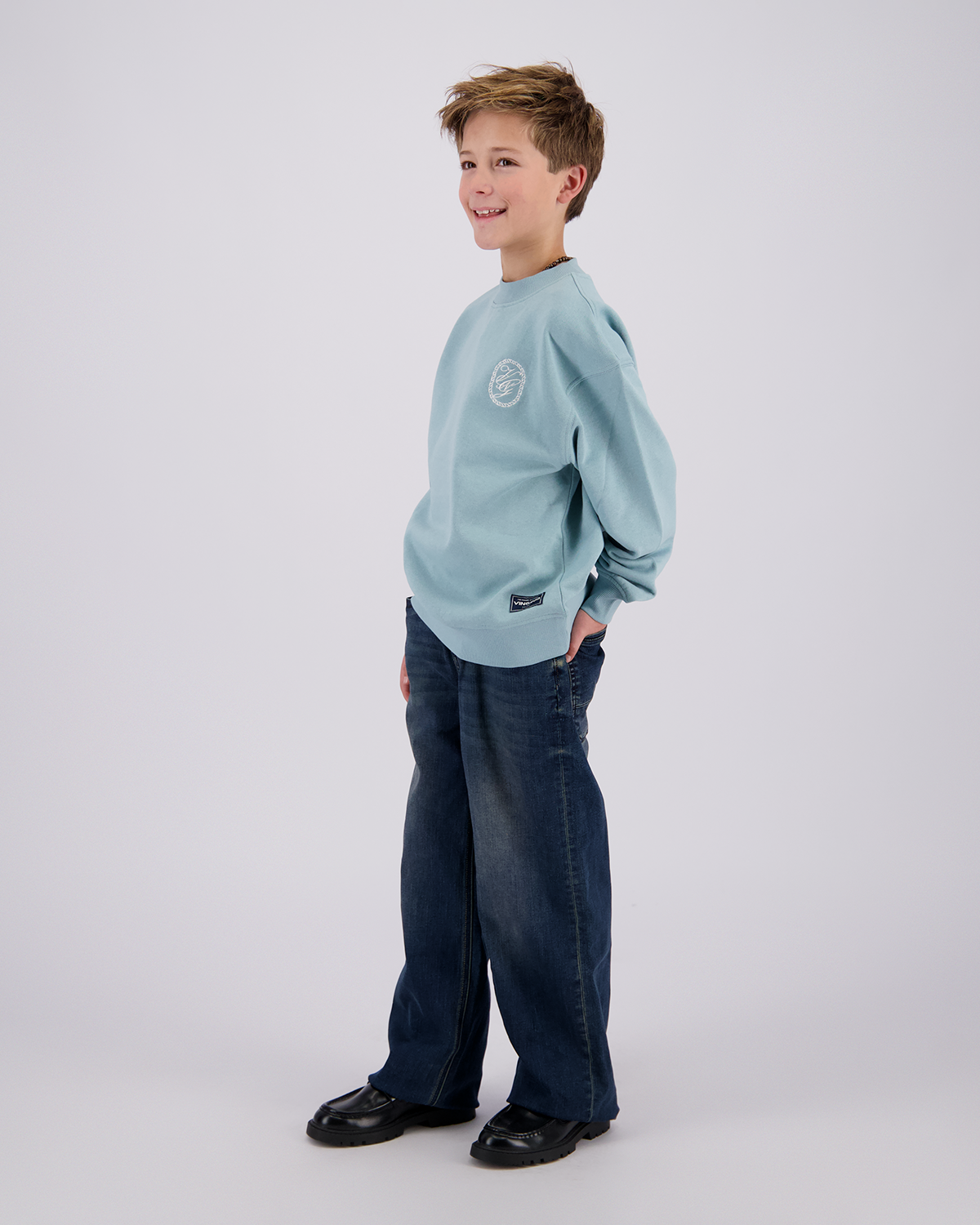Jungen Super Baggy Jeans Lazarro