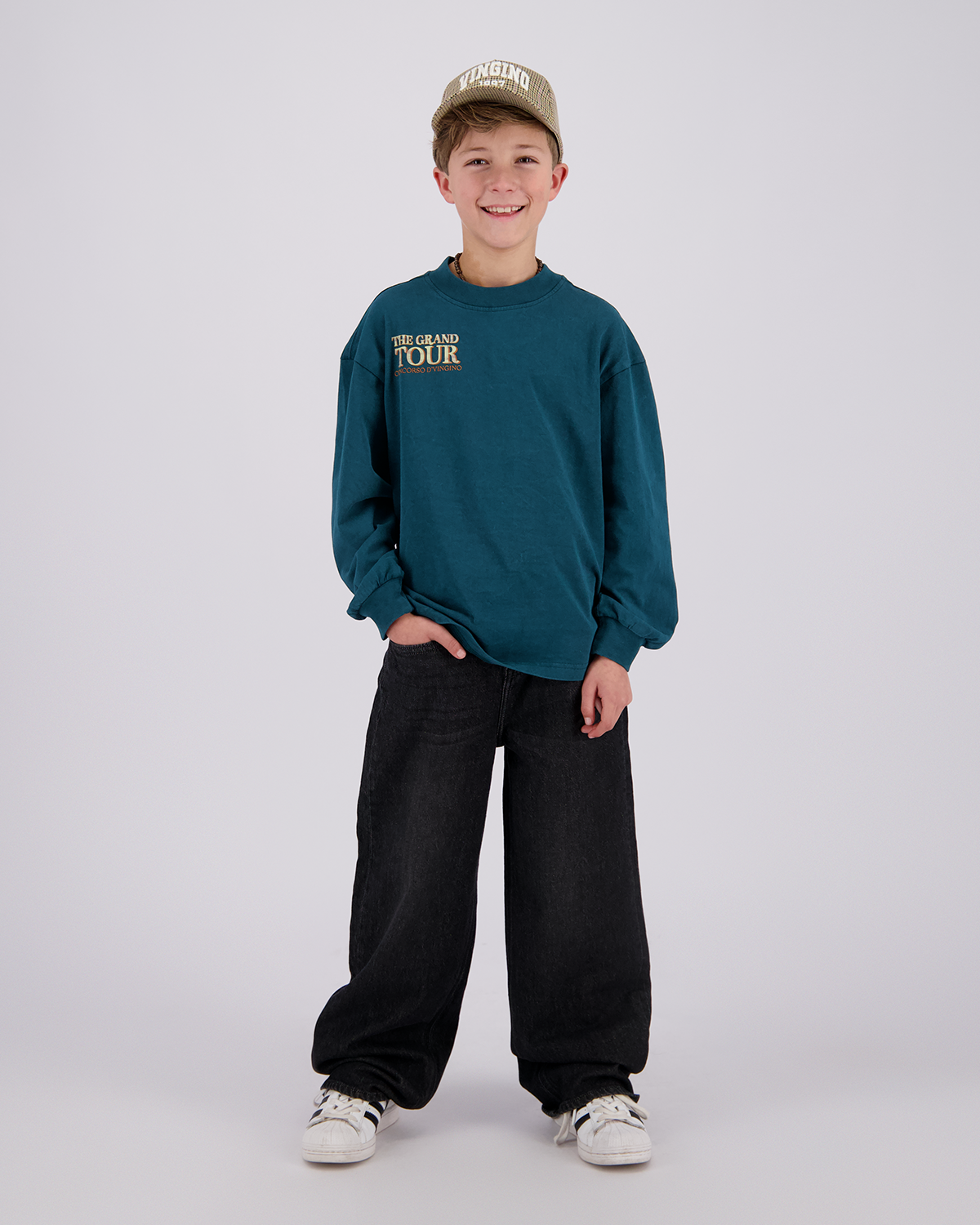 Jungen Super Baggy Jeans Lazarro